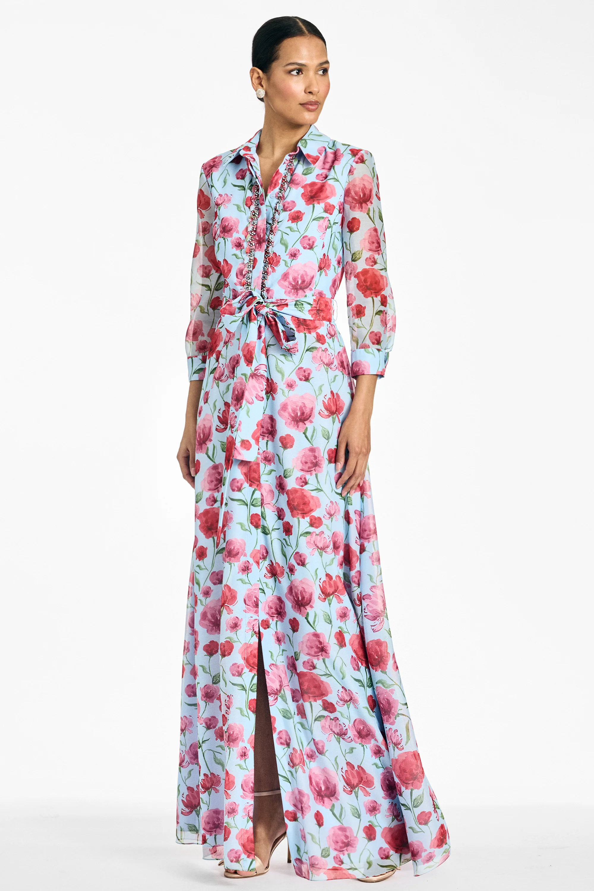 ADDISON GOWN - SKY POPPIES - Image 4