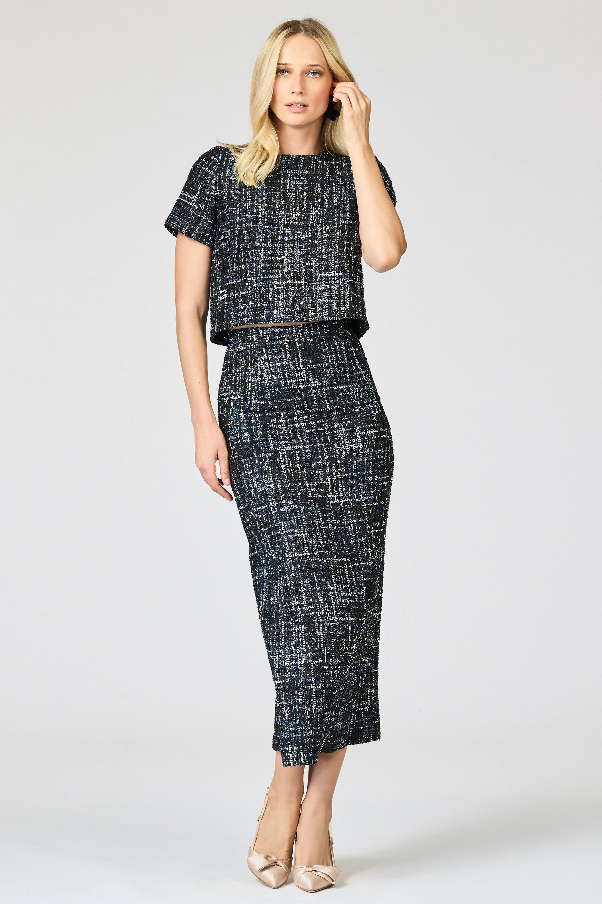 ADORA SKIRT - OBSIDIAN FROST - FINAL SALE - Image 3