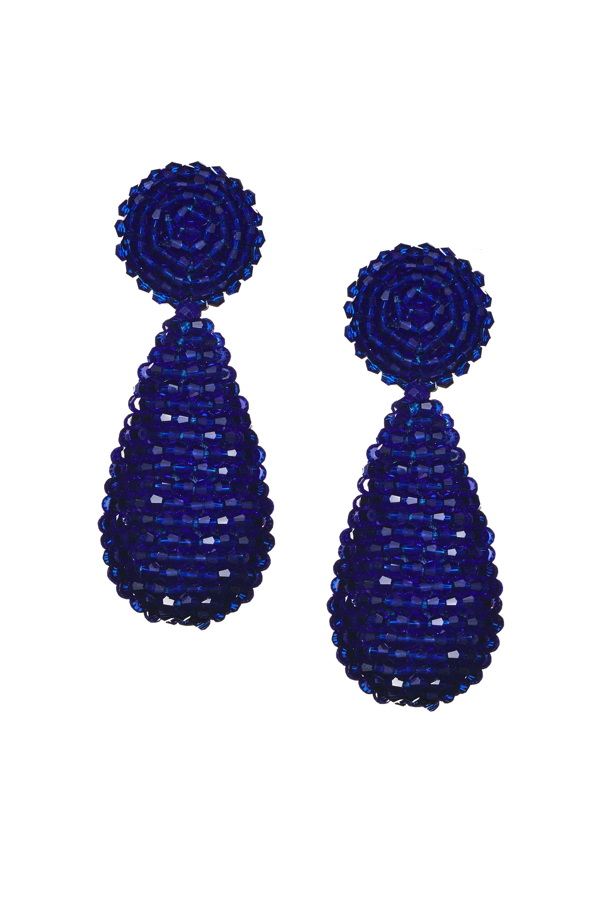 ALENA EARRINGS - SAPPHIRE - Image 2