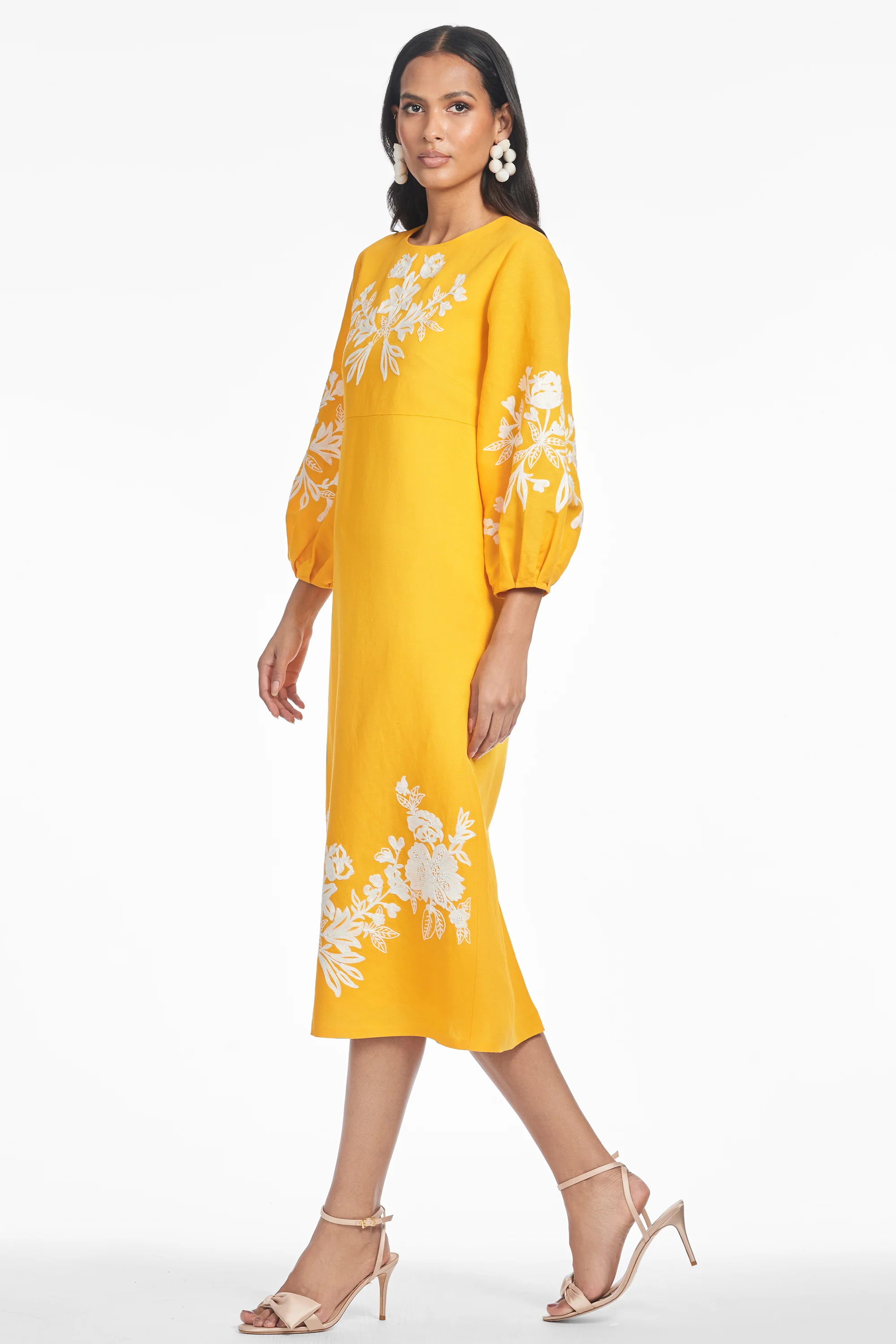 AMAIRA DRESS - MARIGOLD - FINAL SALE - Image 2