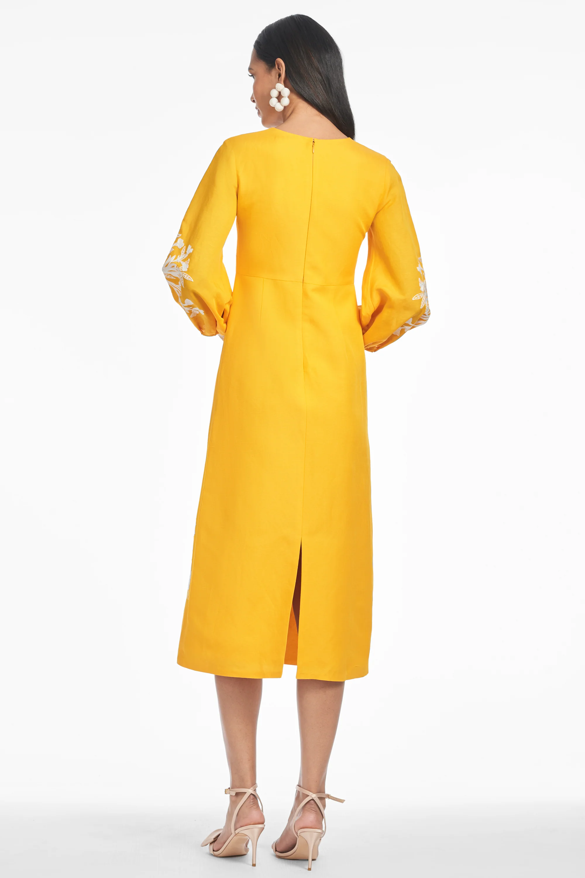 AMAIRA DRESS - MARIGOLD - FINAL SALE - Image 4
