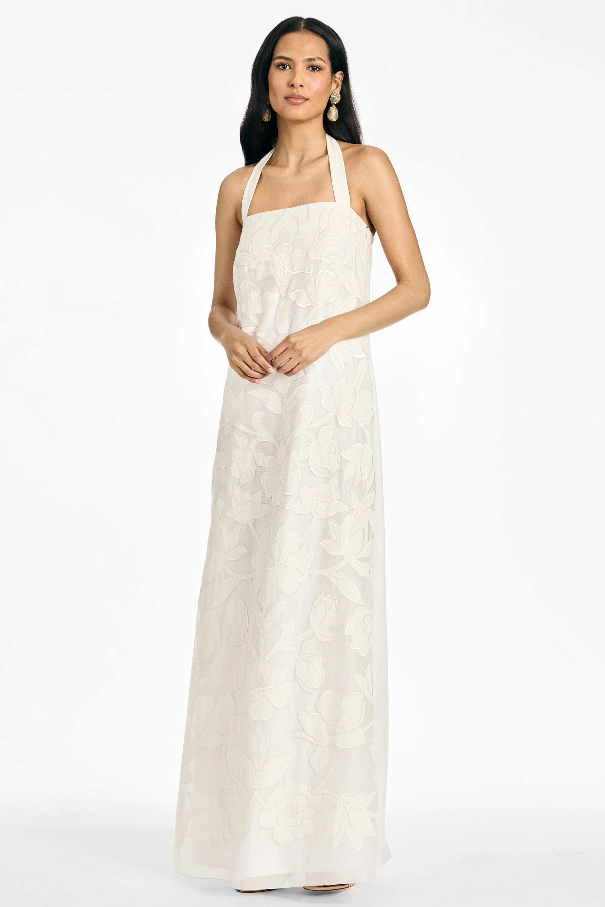 AMAL GOWN - ALABASTER - Image 3