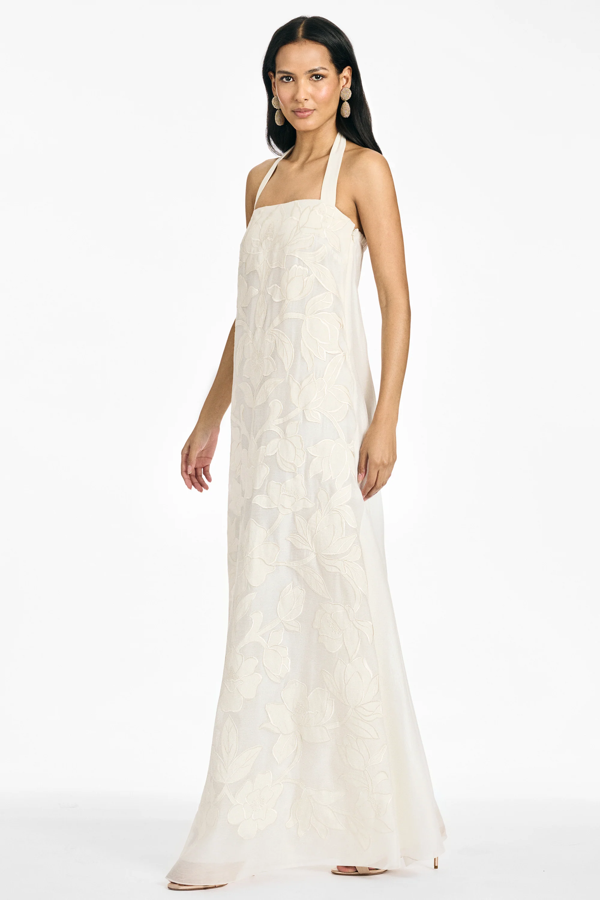 AMAL GOWN - ALABASTER - Image 6