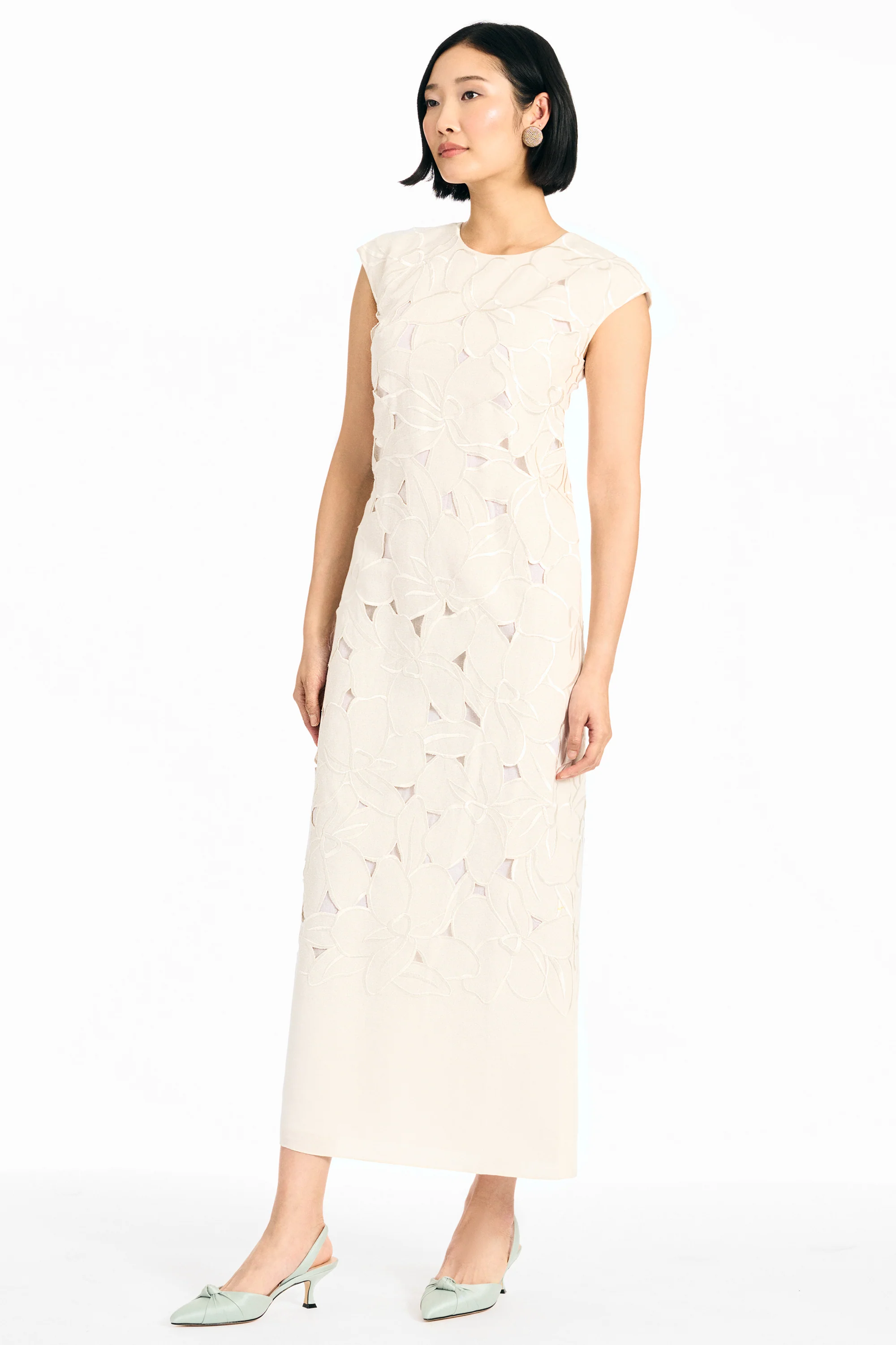 ANNE DRESS - ALABASTER - Image 5