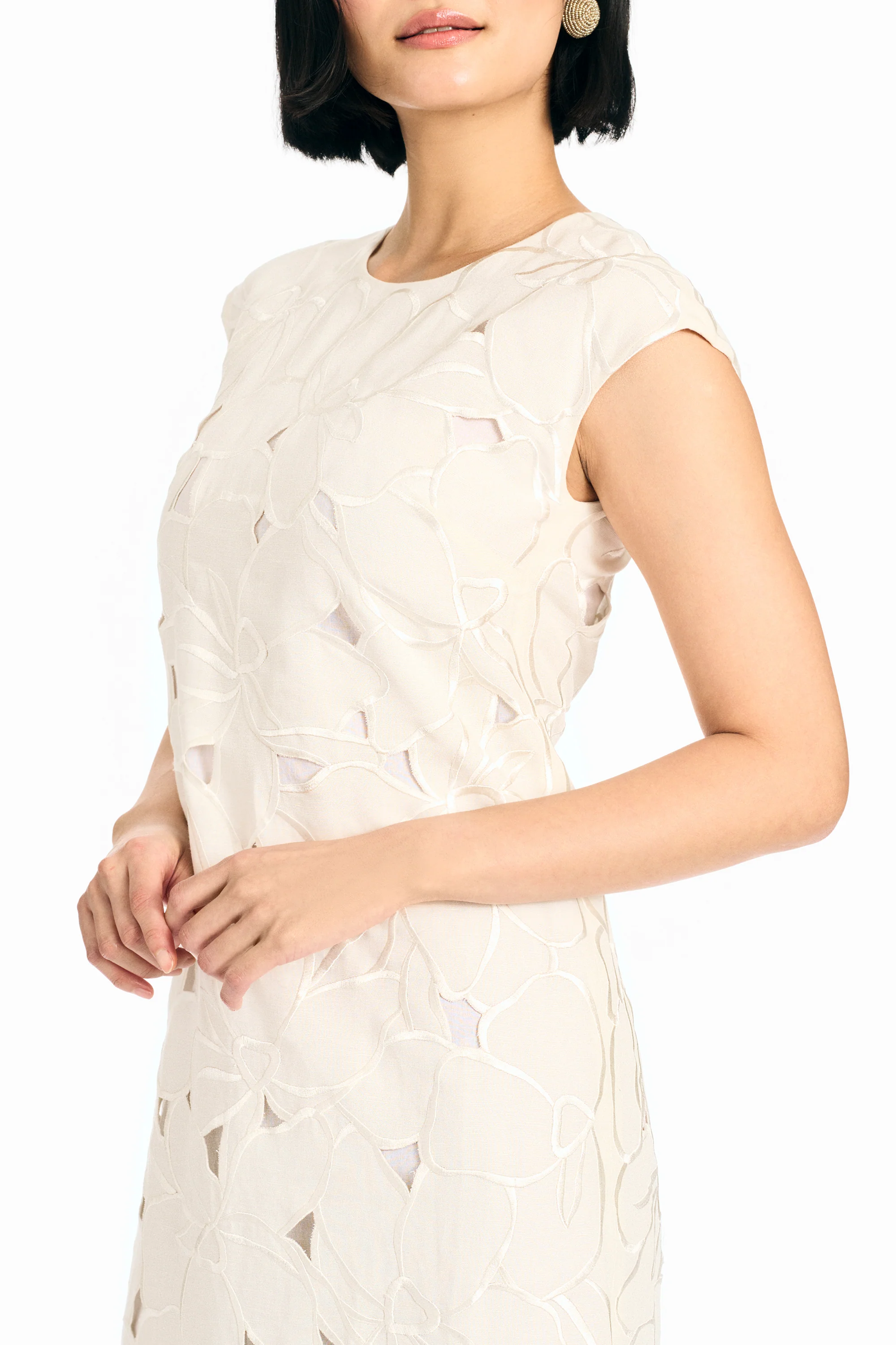 ANNE DRESS - ALABASTER - Image 8