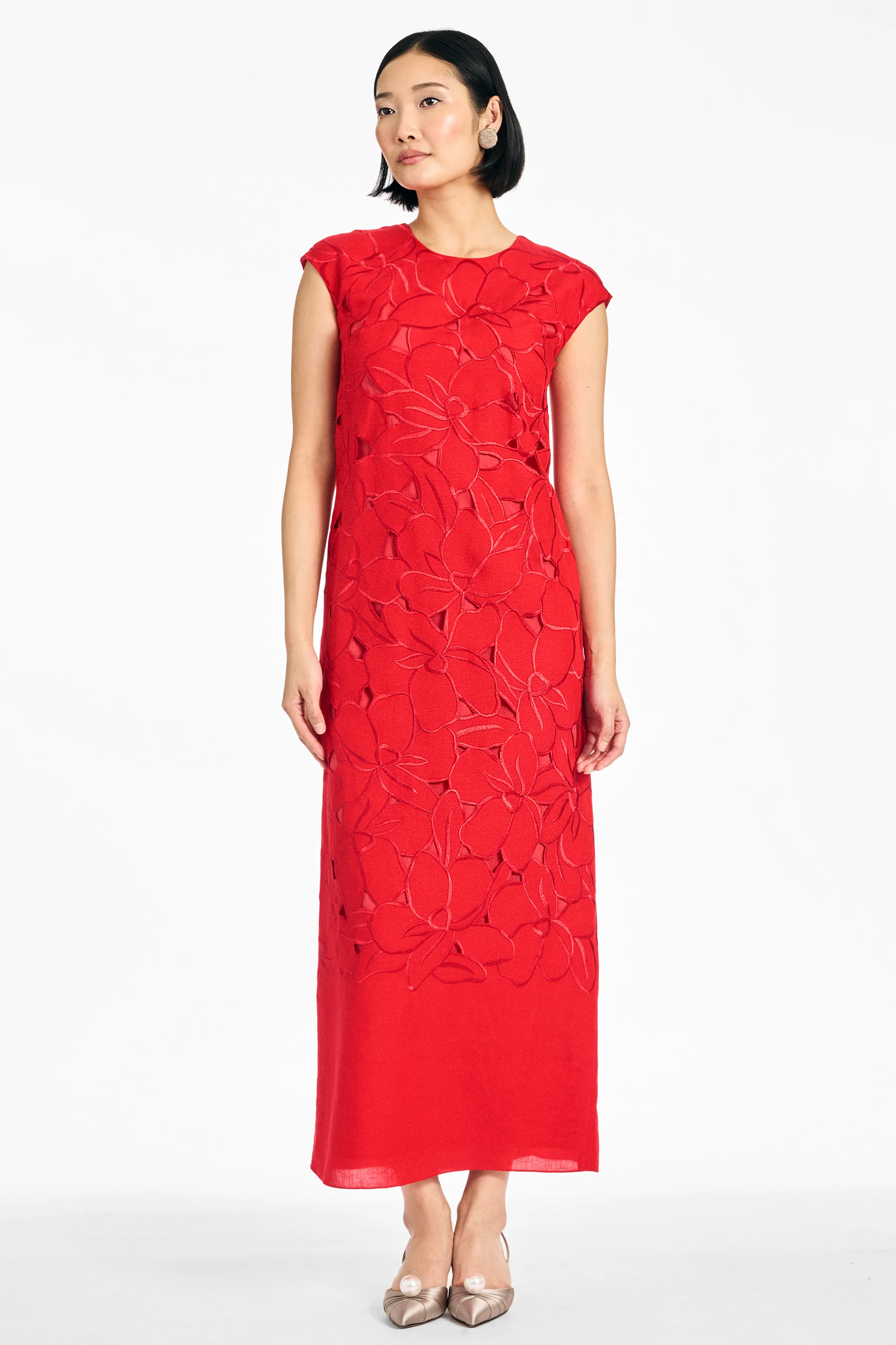 ANNE DRESS - CHERRY - Image 3