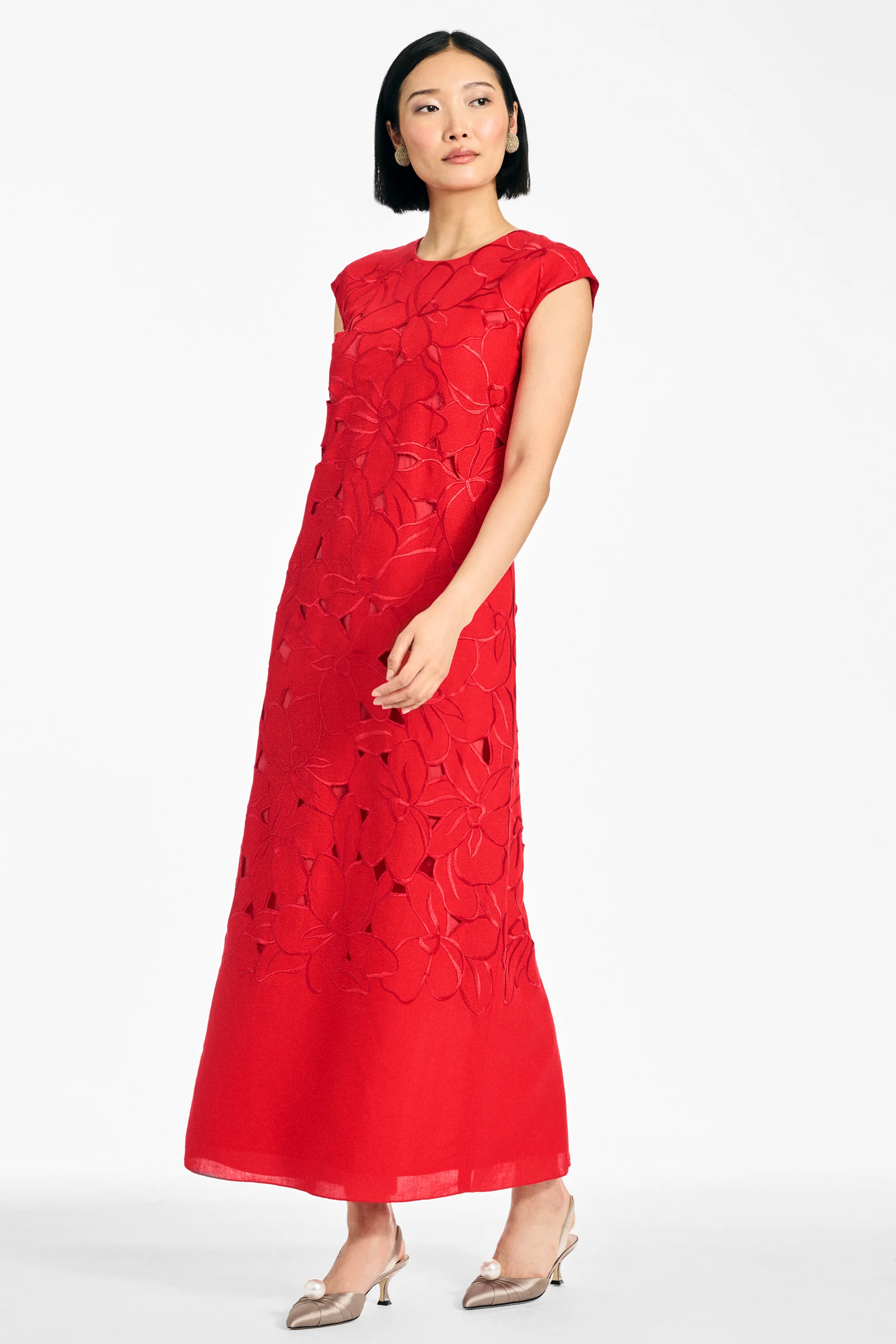 ANNE DRESS - CHERRY - Image 4