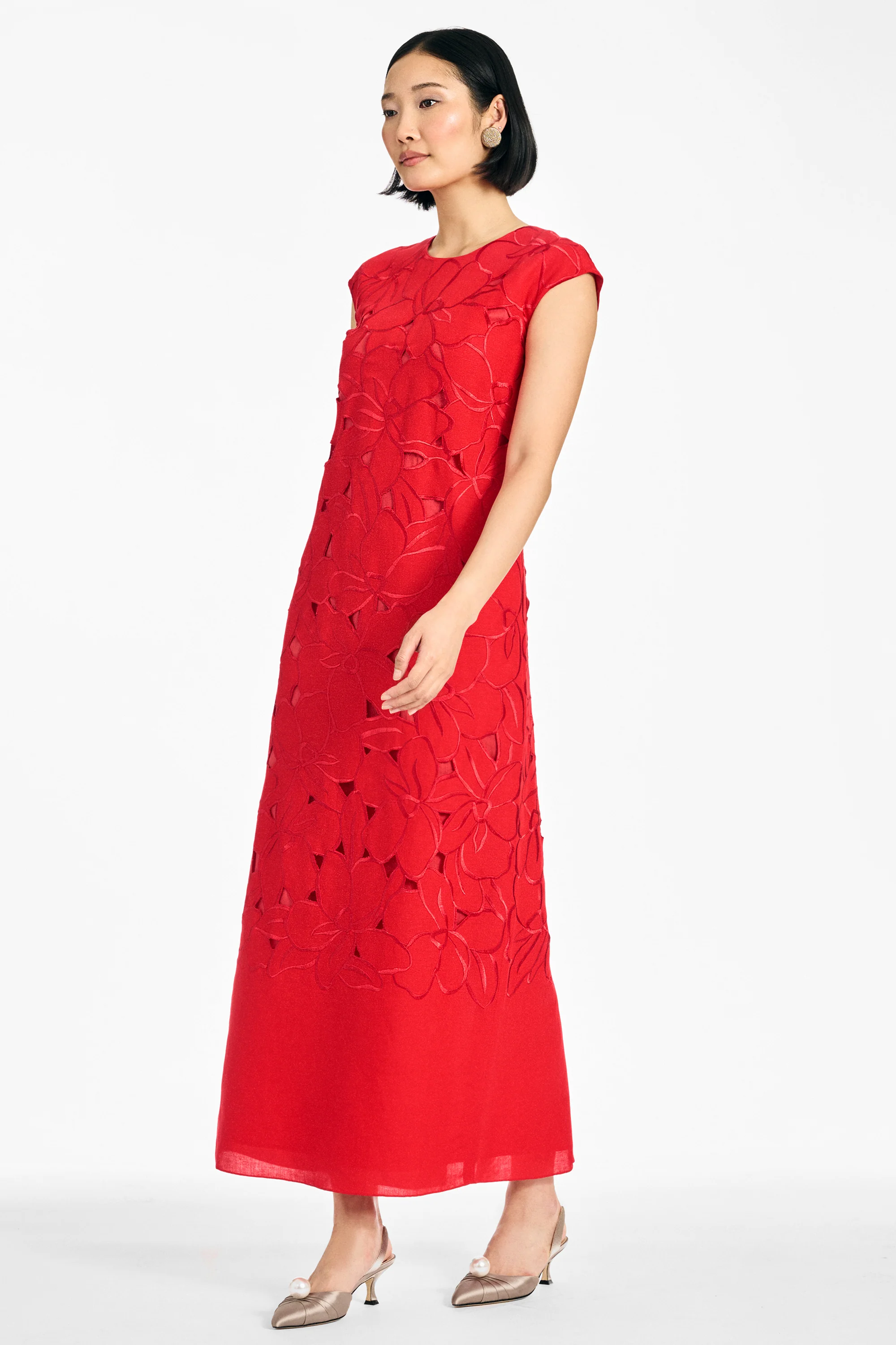 ANNE DRESS - CHERRY - Image 5