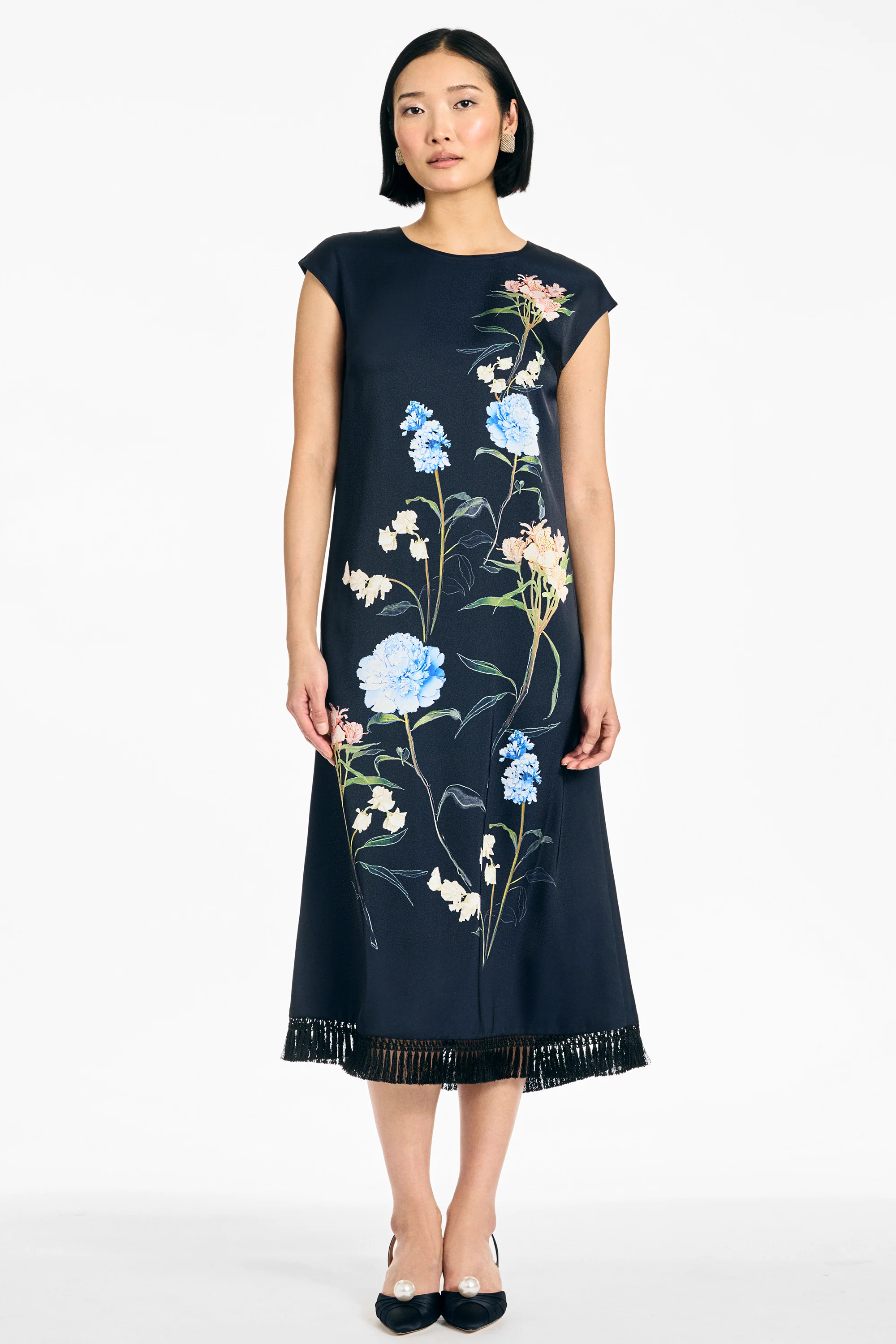 ANNETTE DRESS - BLOOMS IN BLUE - Image 5