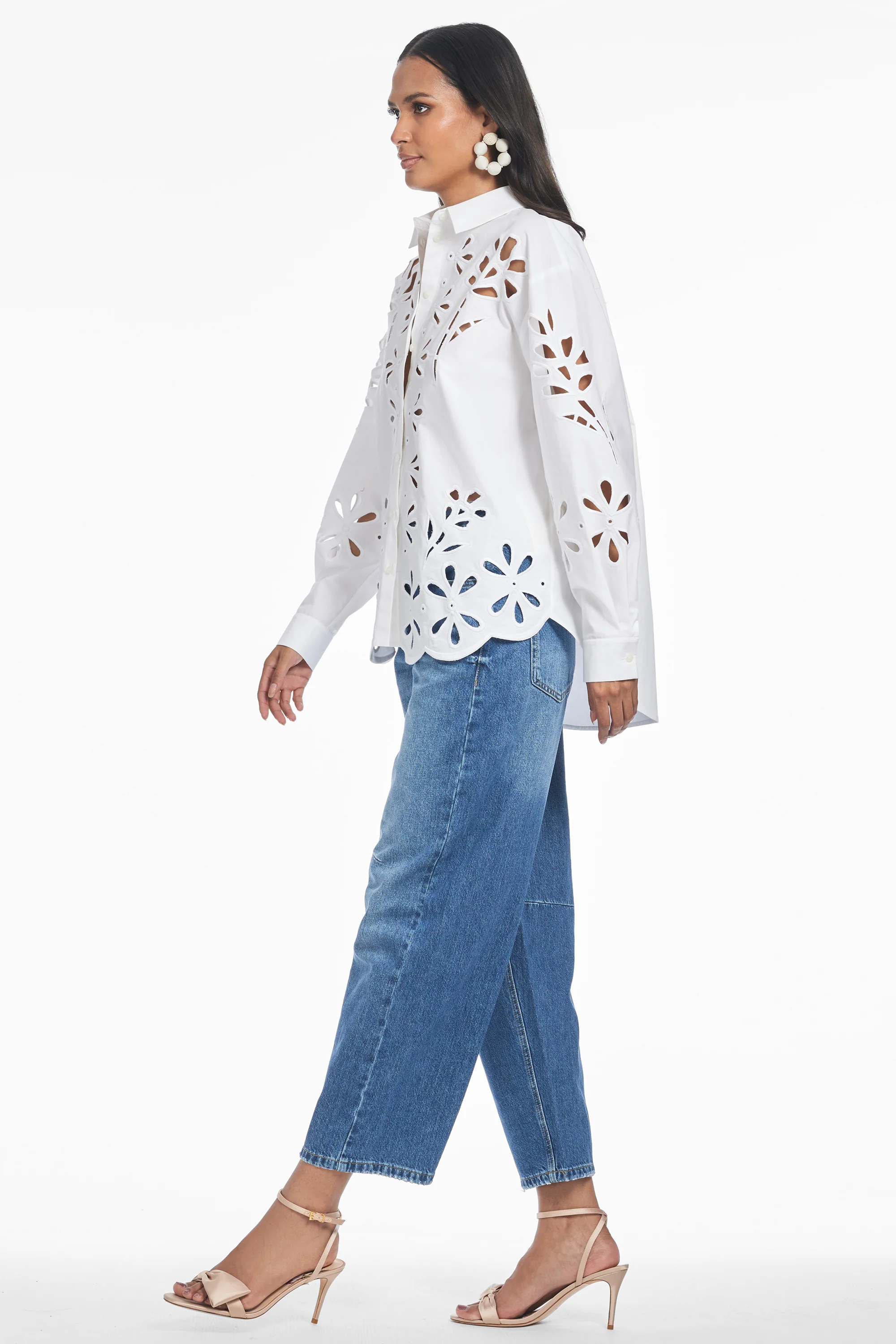 ASHER TOP - WHITE - FINAL SALE - Image 2