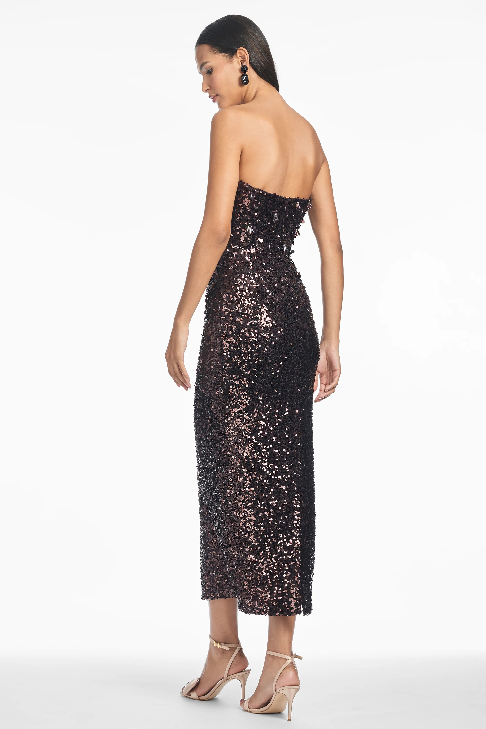 BABE DRESS - PLUM - FINAL SALE - Image 4