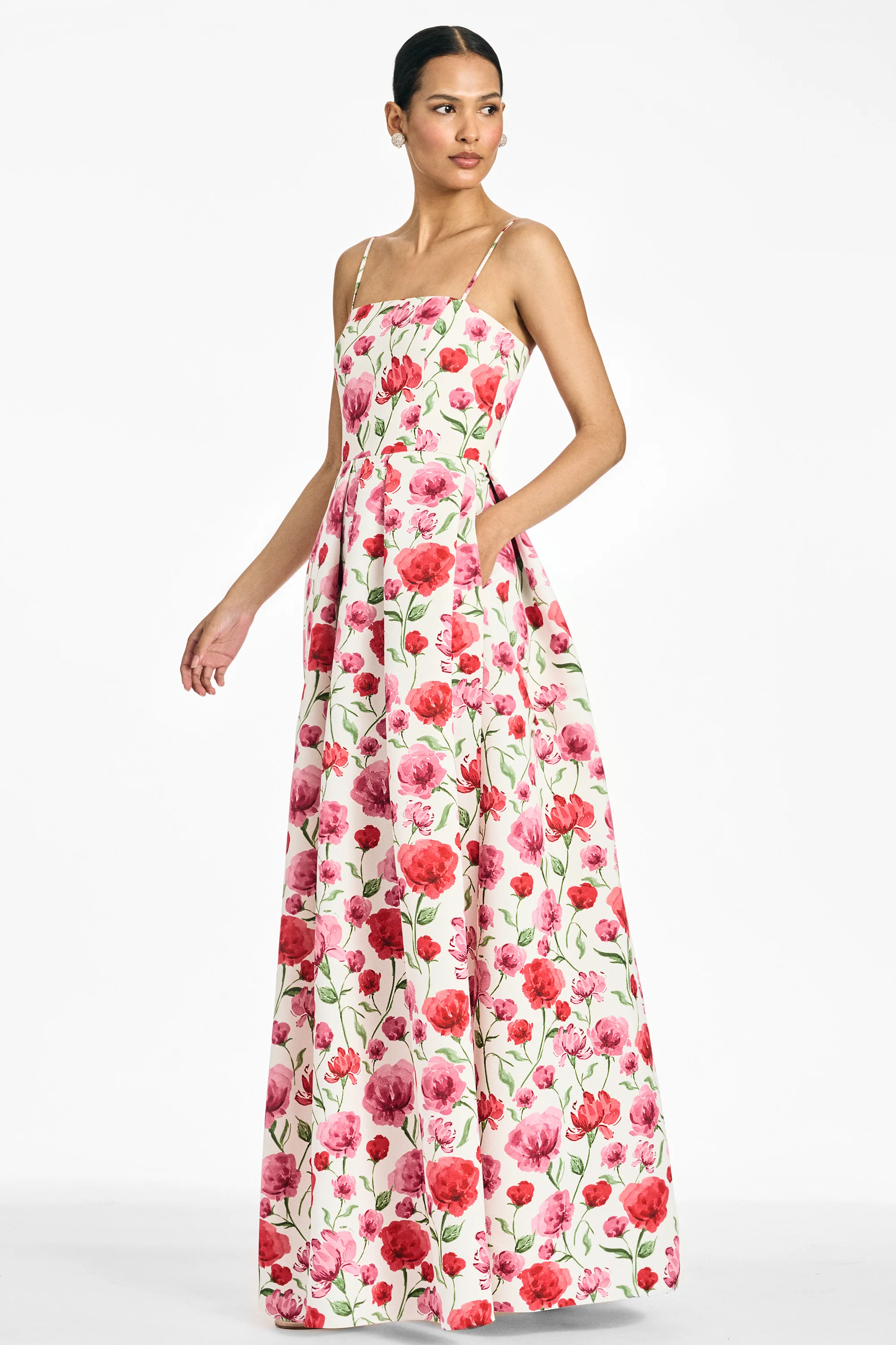 BEAU GOWN - WATERCOLOR POPPIES - Image 5