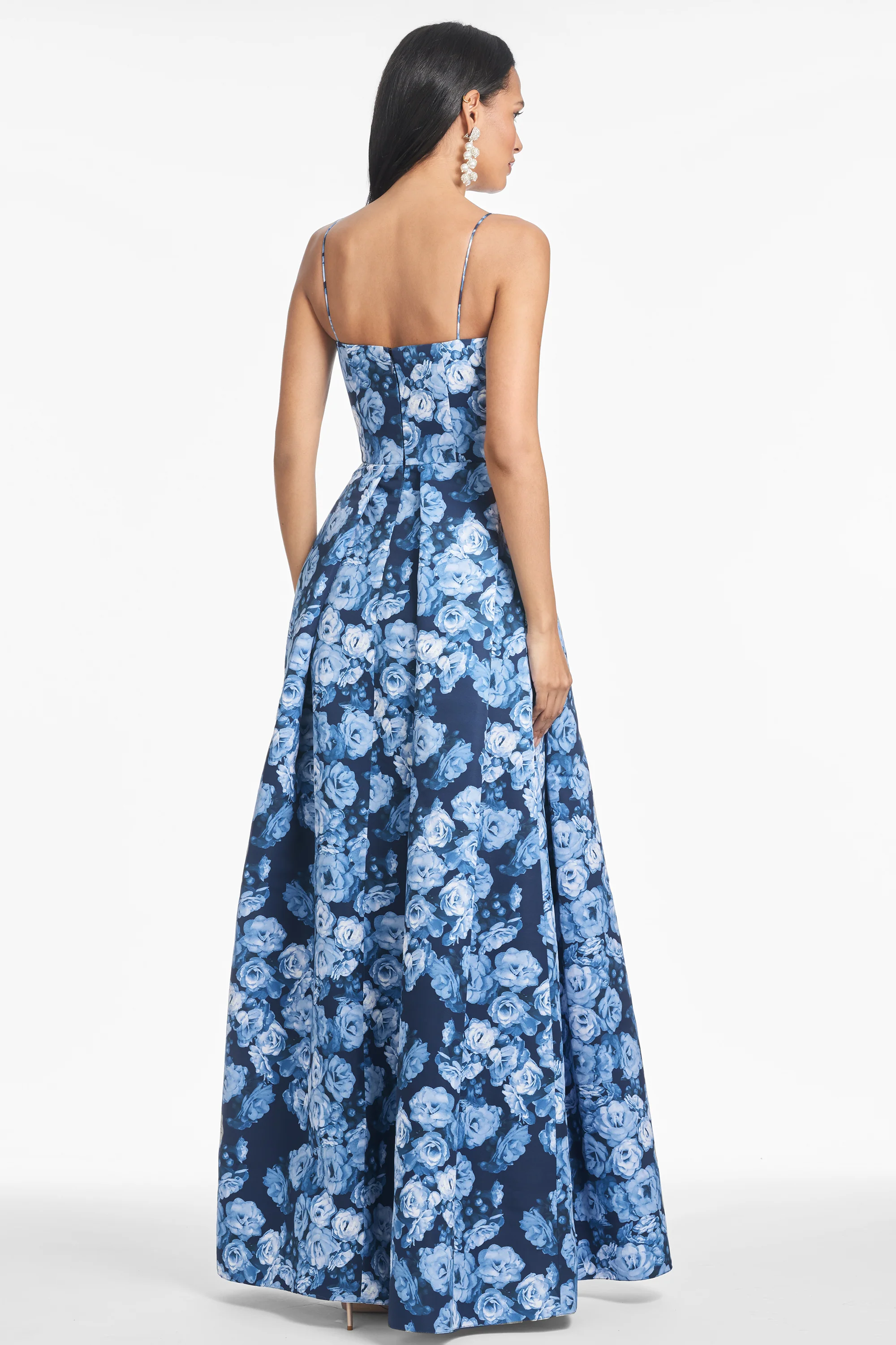 BEAU GOWN - WILD SAPPHIRE ROSES - Image 4