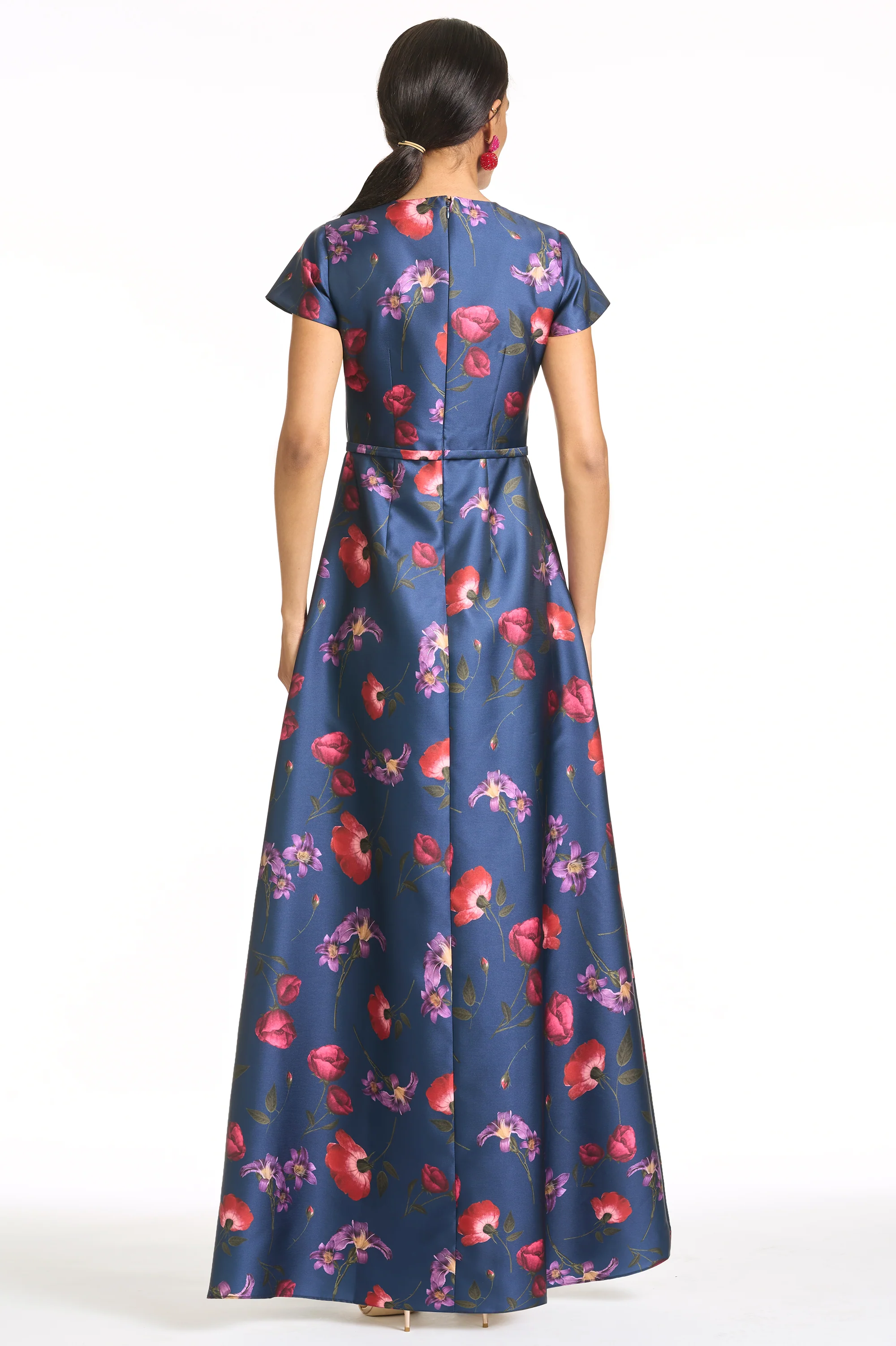 BLYTHE GOWN - MIDNIGHT JARDIN - Image 4