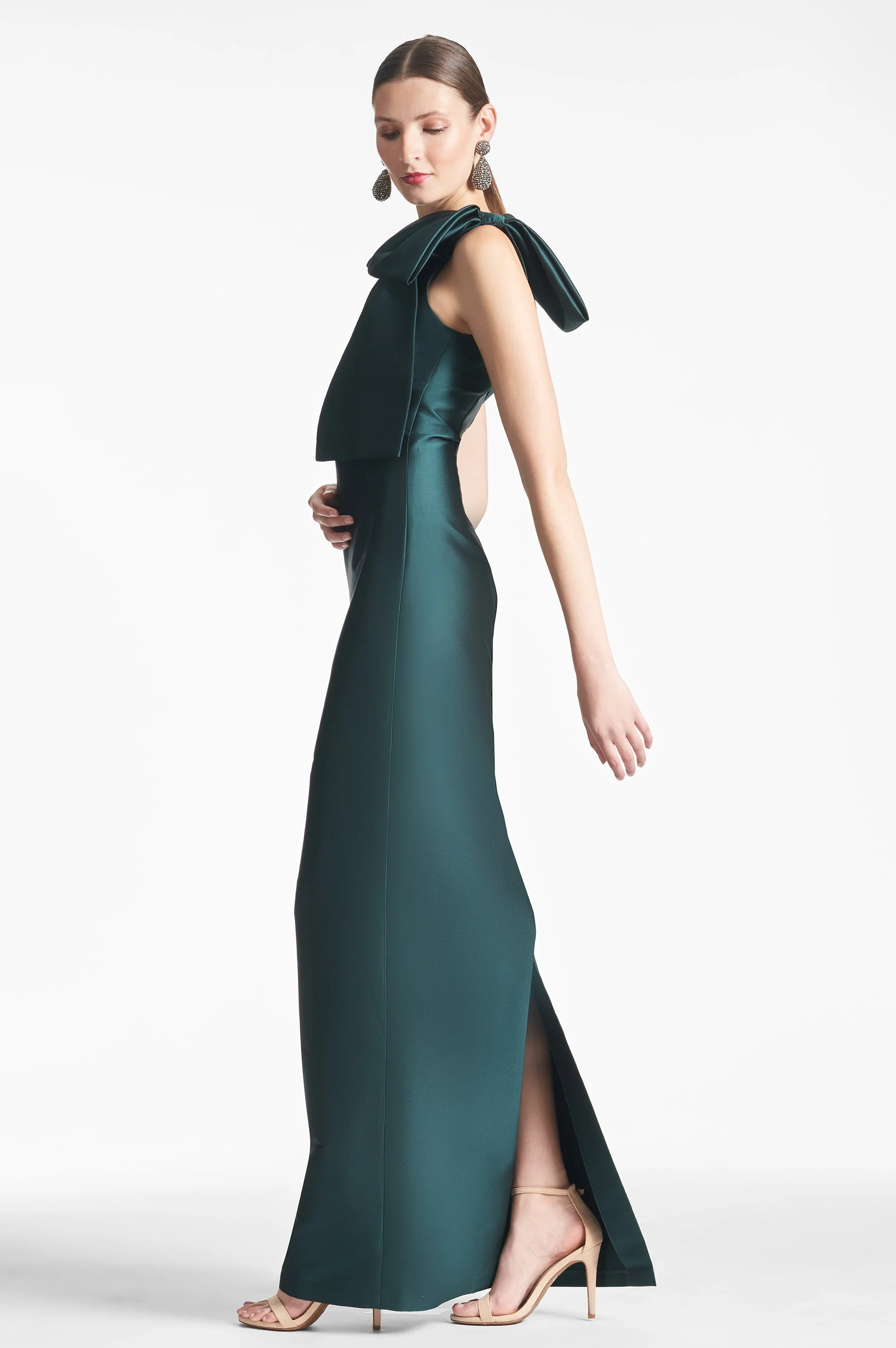 BONNIE GOWN - FOREST GREEN - Image 5