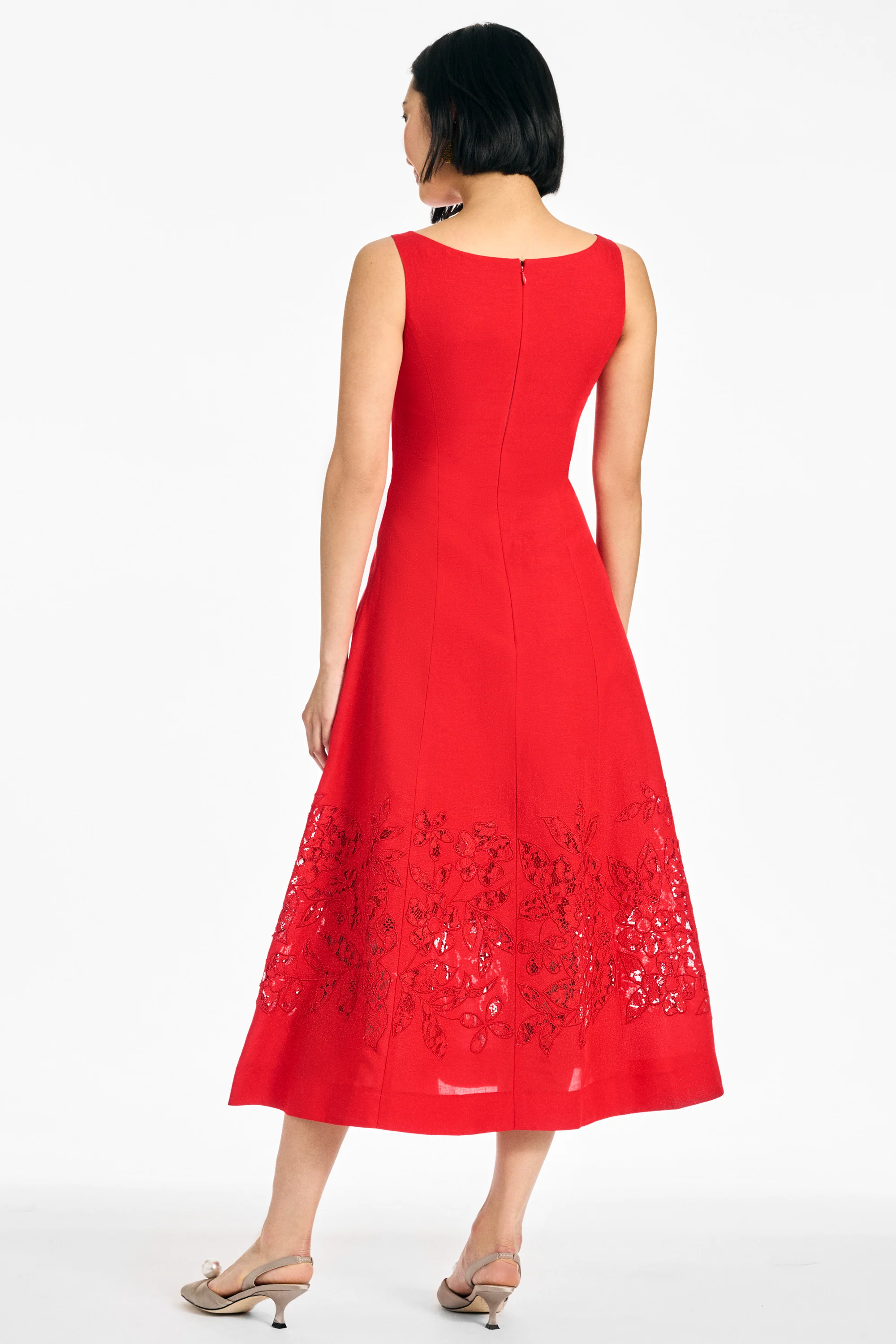 BRITTANY DRESS - CHERRY - Image 6