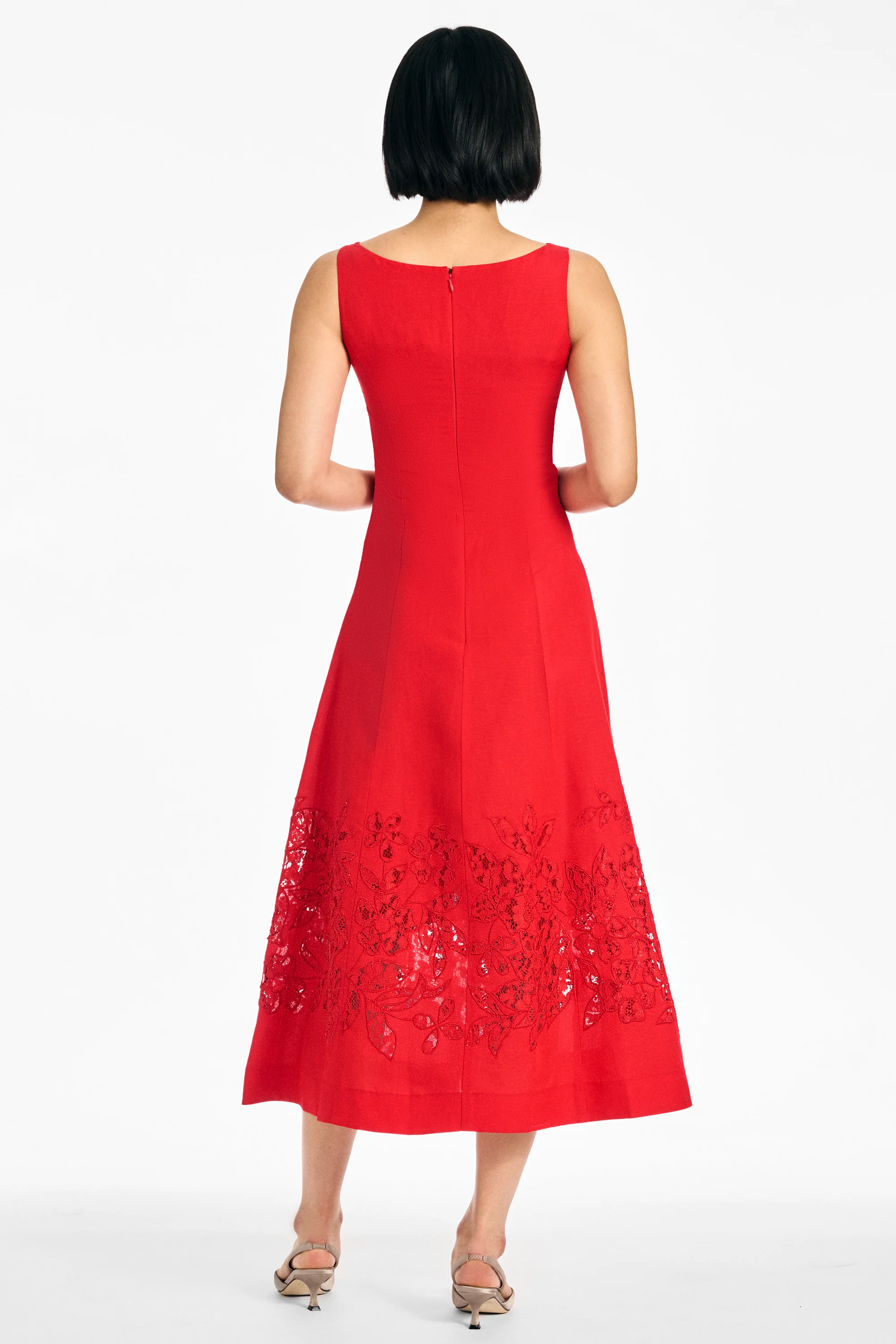 BRITTANY DRESS - CHERRY - Image 7