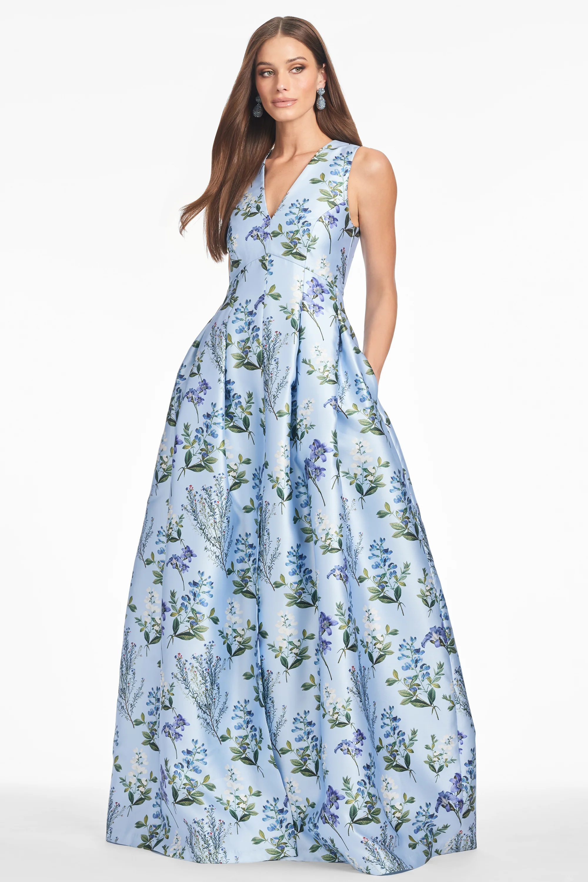 BROOKE GOWN - FREESIA FOREST - FINAL SALE - Image 2
