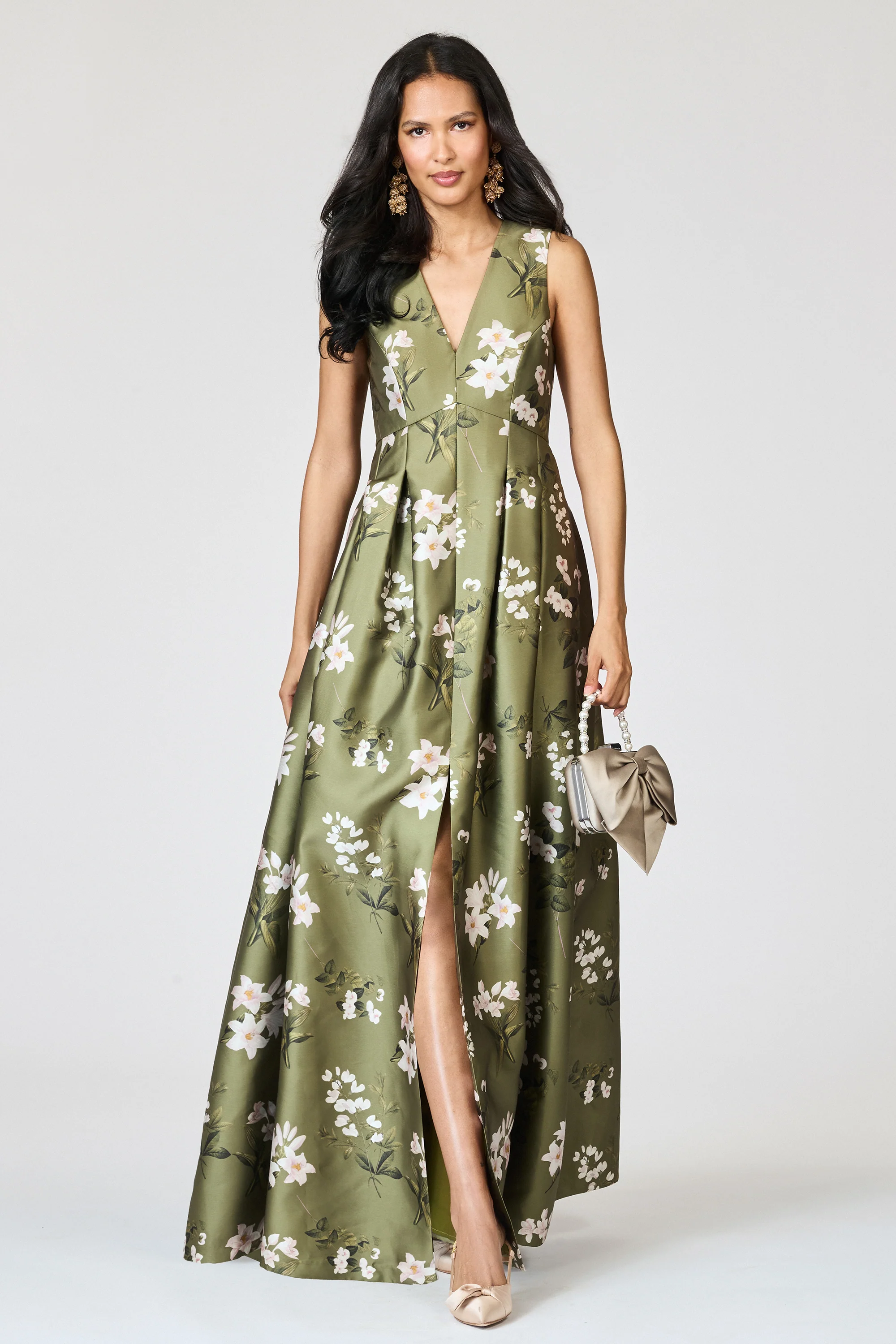 BROOKE GOWN - MOSS FORMOSA - FINAL SALE - Image 2