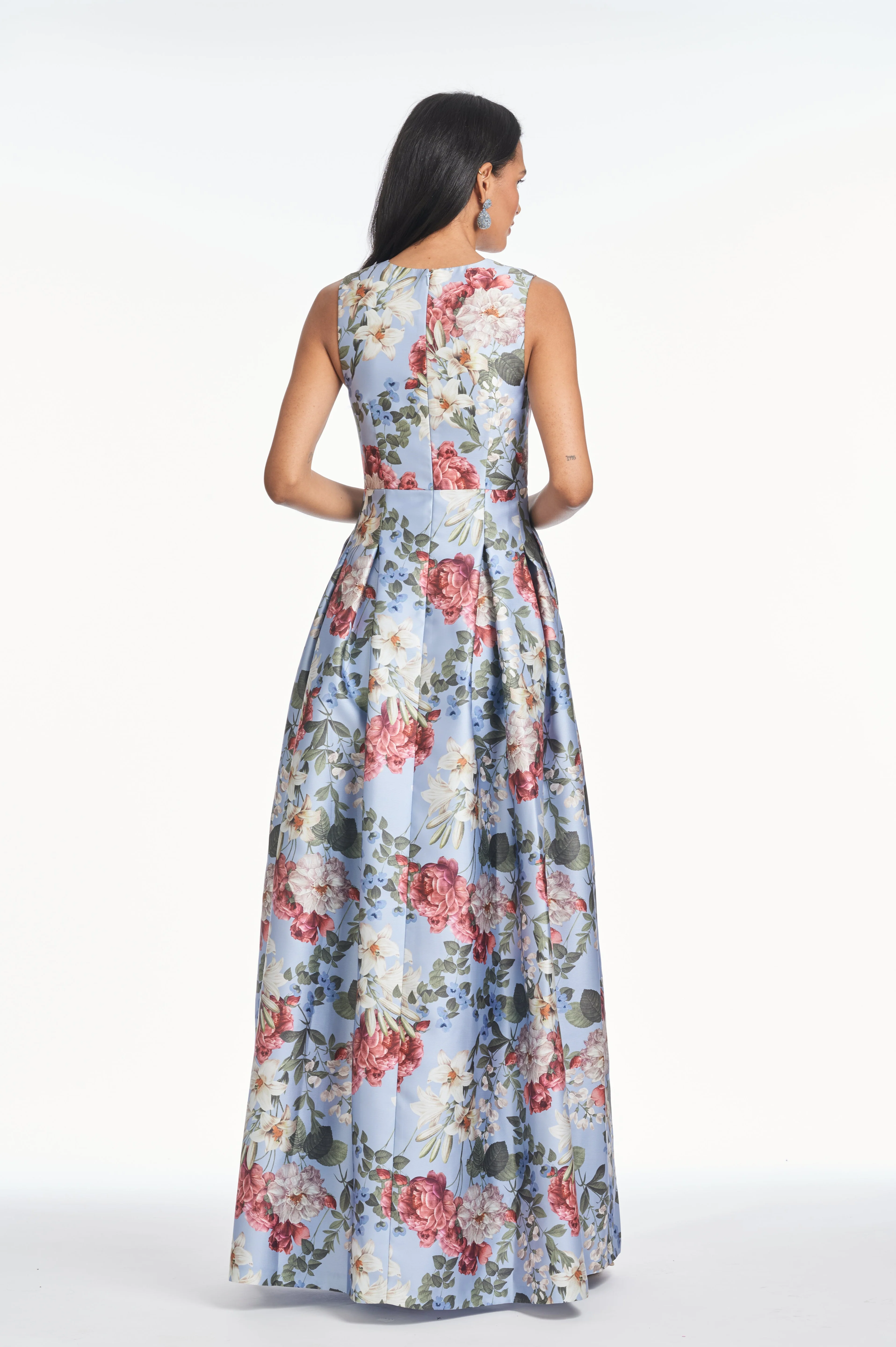 BROOKE GOWN - POWDER BLUE BOUQUET - Image 3