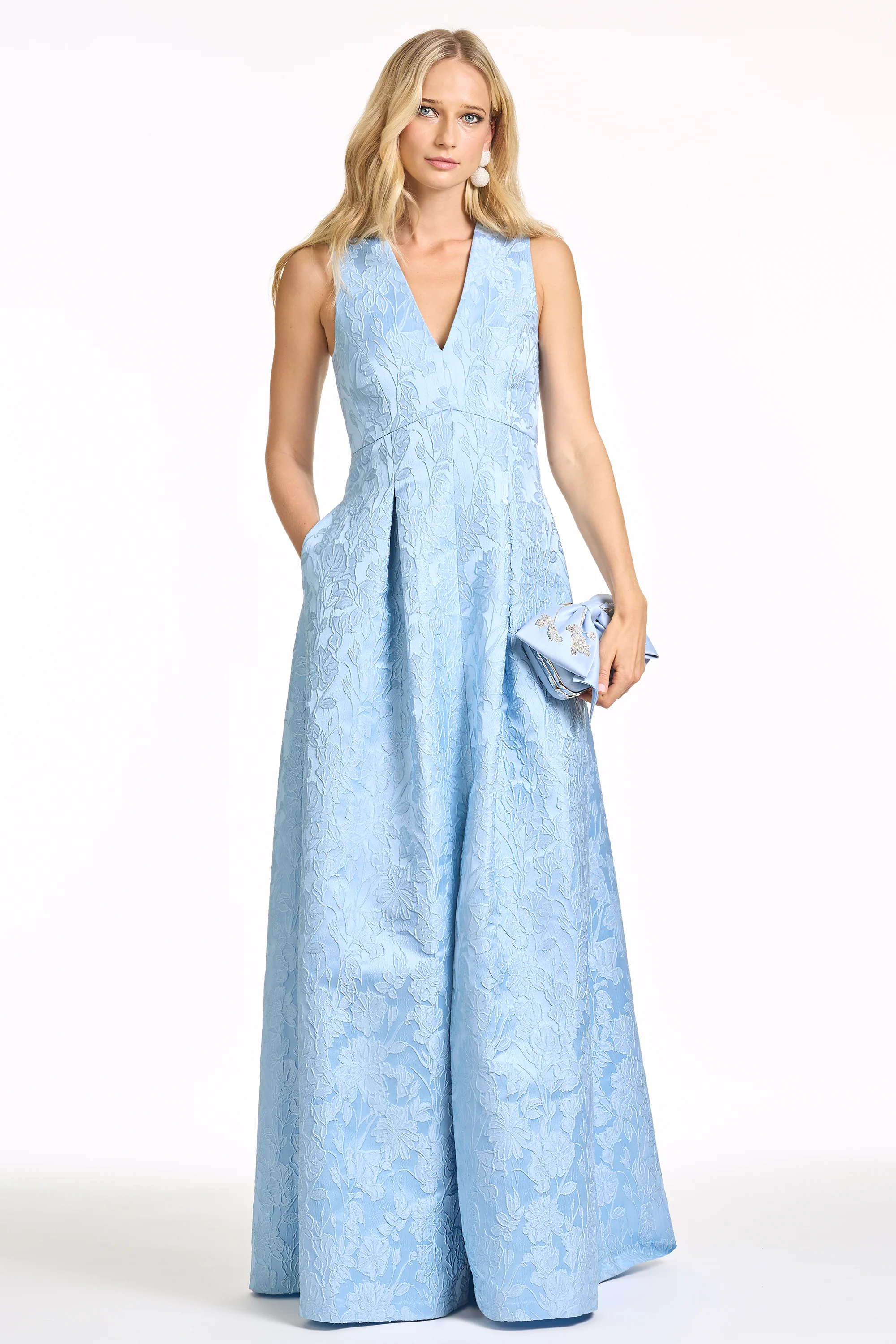 BROOKLYNNE GOWN - ICE BLUE - Image 2