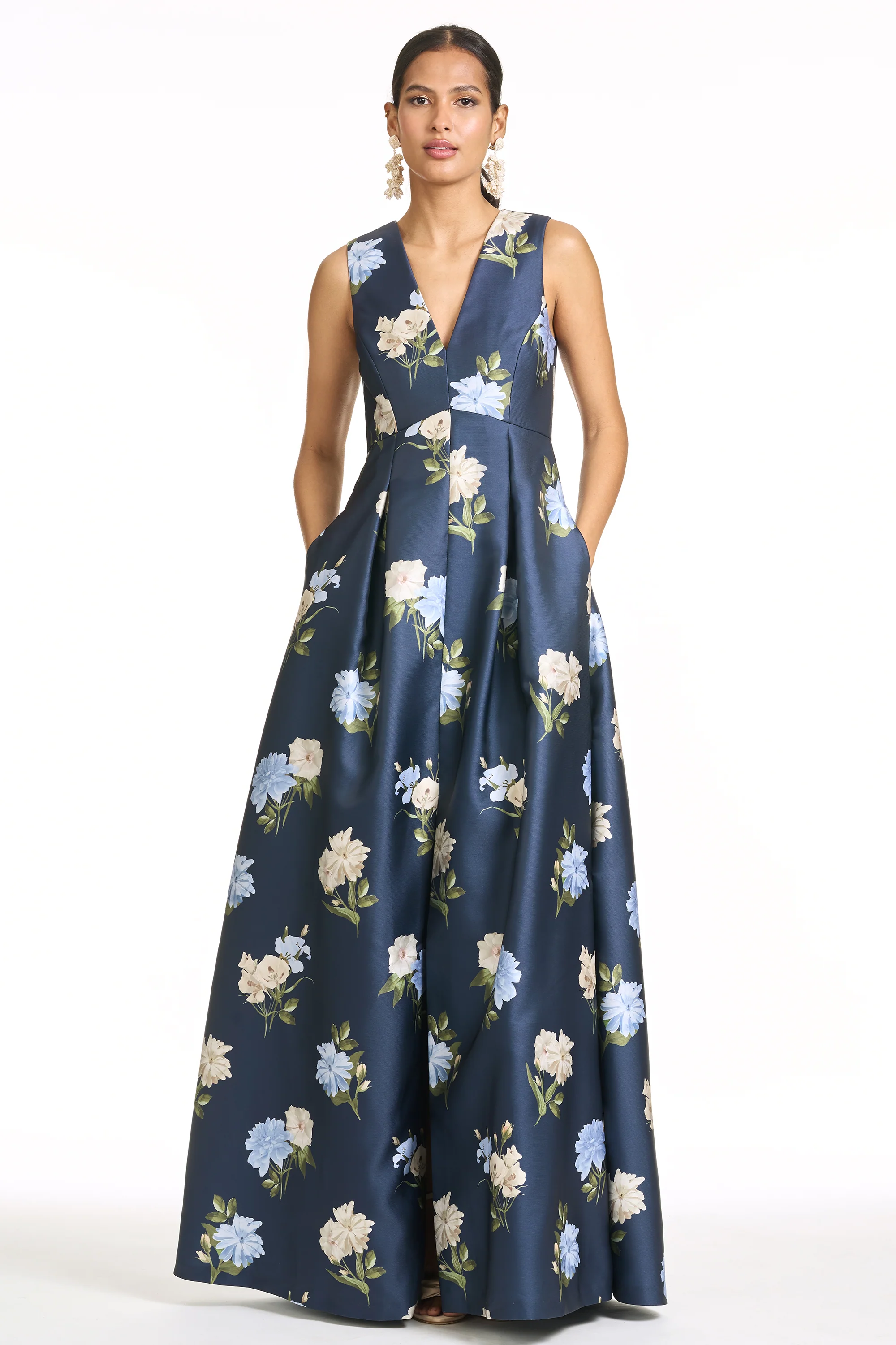 BROOKLYNNE GOWN - MARITIME CORSAGE
