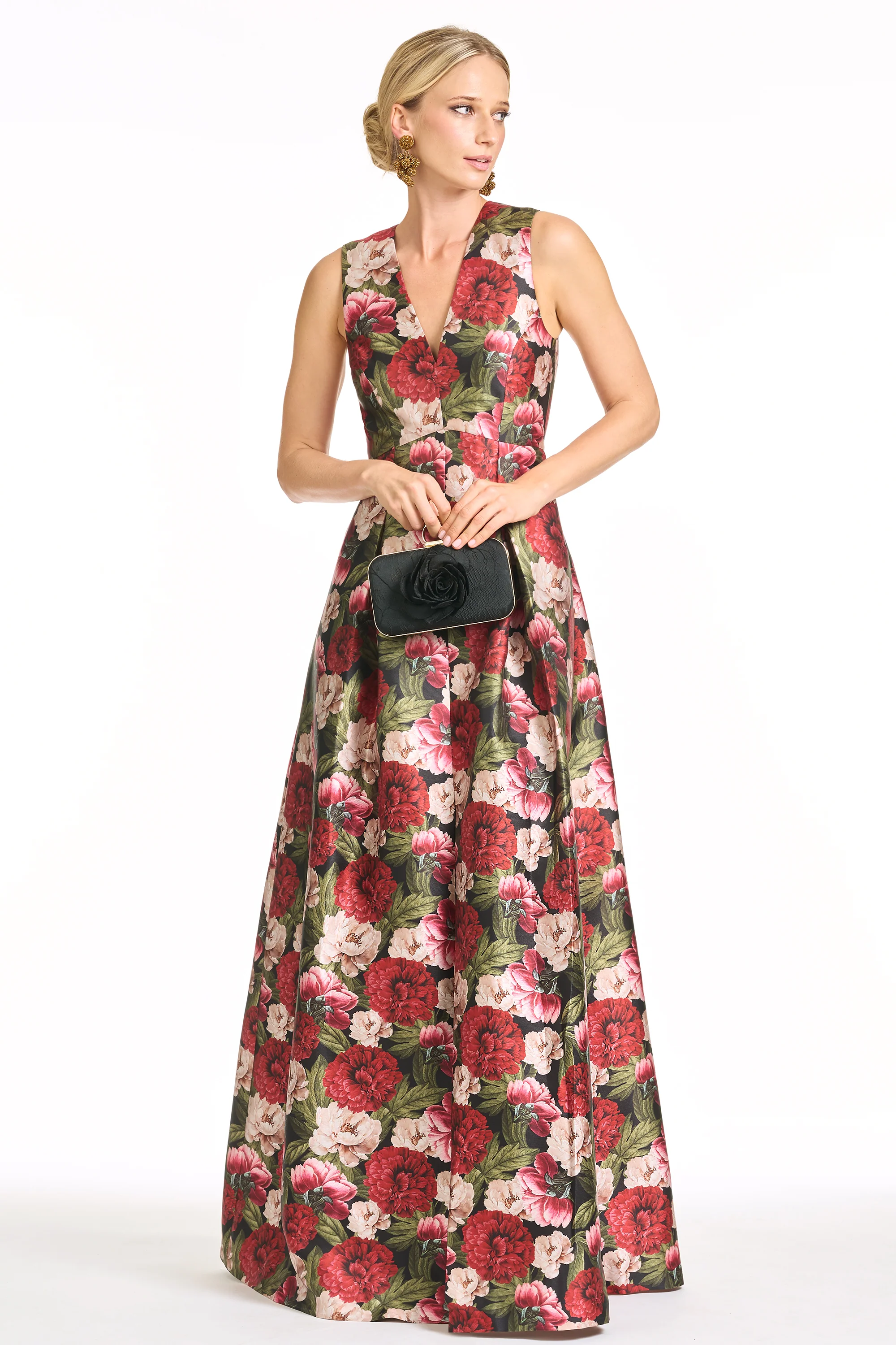 BROOKLYNNE GOWN - PEONY EMBERS - FINAL SALE - Image 3