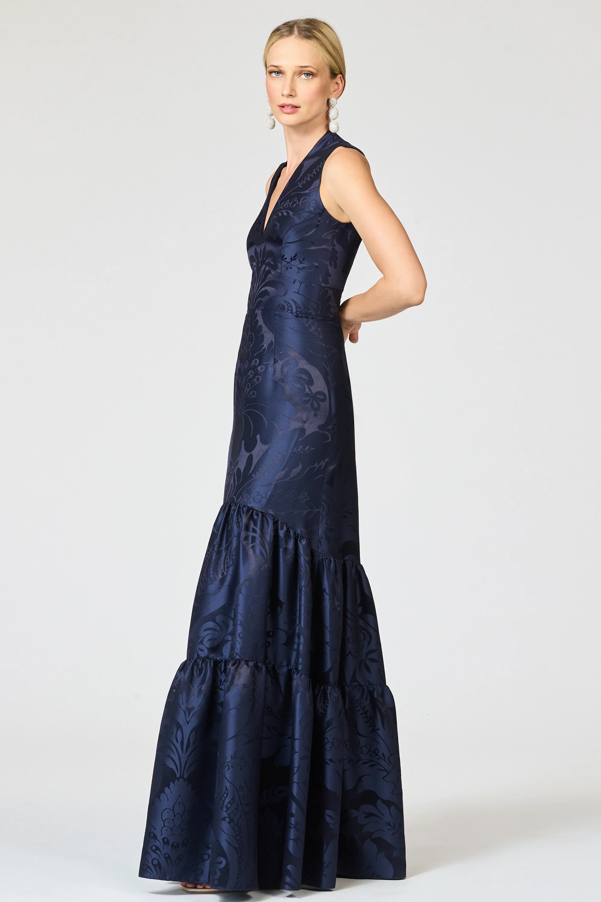 CELLA GOWN - DEEP OCEAN - Image 6