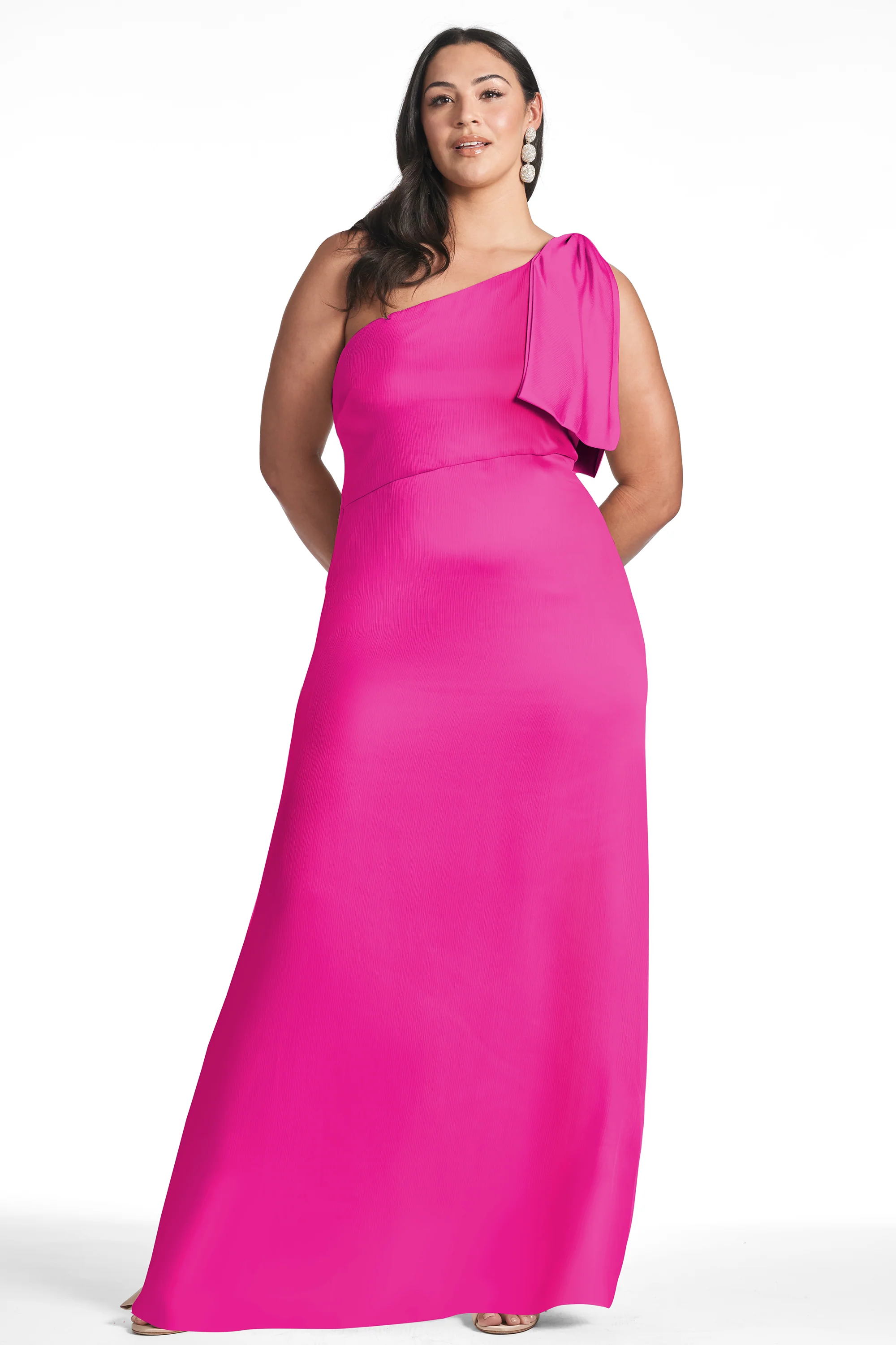 CHELSEA GOWN - DRAGONFRUIT - FINAL SALE - Image 5