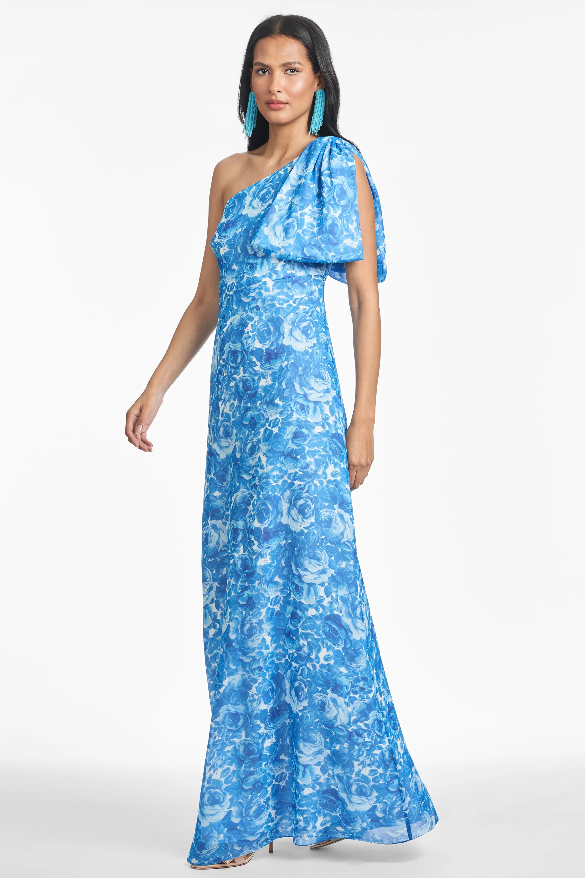 CHELSEA GOWN - MEDITERRANEAN BLOOMS - FINAL SALE - Image 2