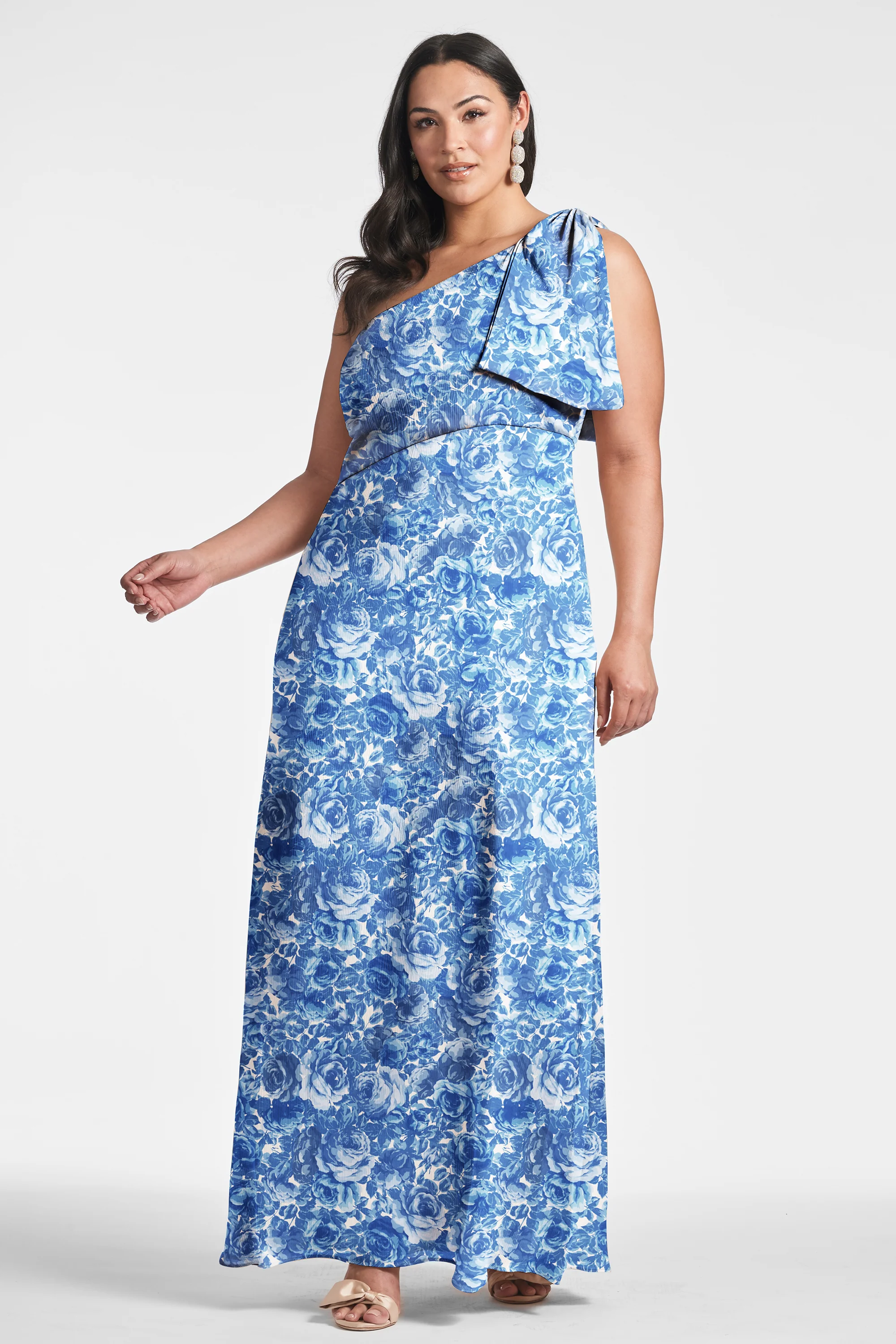 CHELSEA GOWN - MEDITERRANEAN BLOOMS - FINAL SALE - Image 5