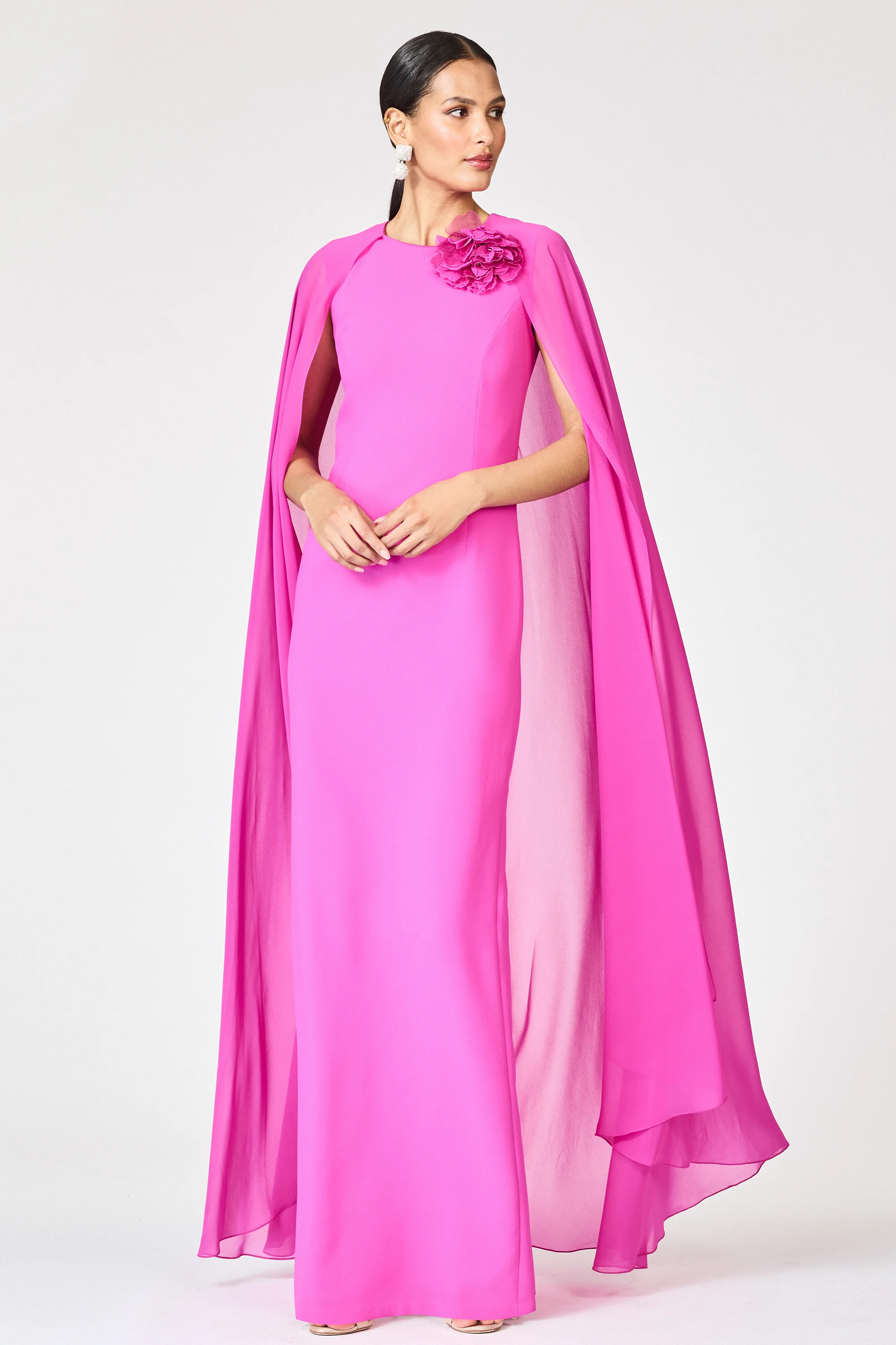CHIARA GOWN - CERISE - Image 3