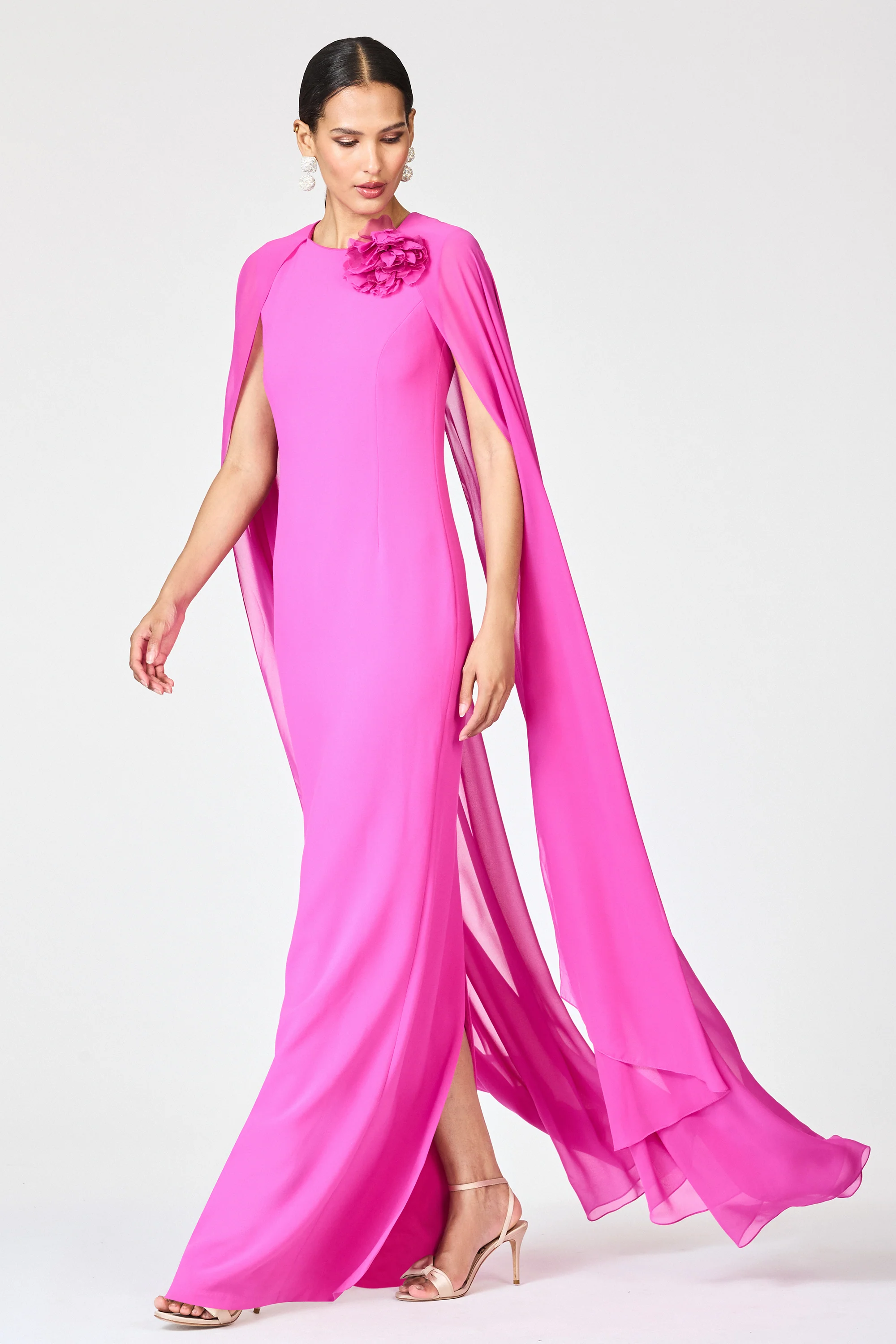 CHIARA GOWN - CERISE - Image 4