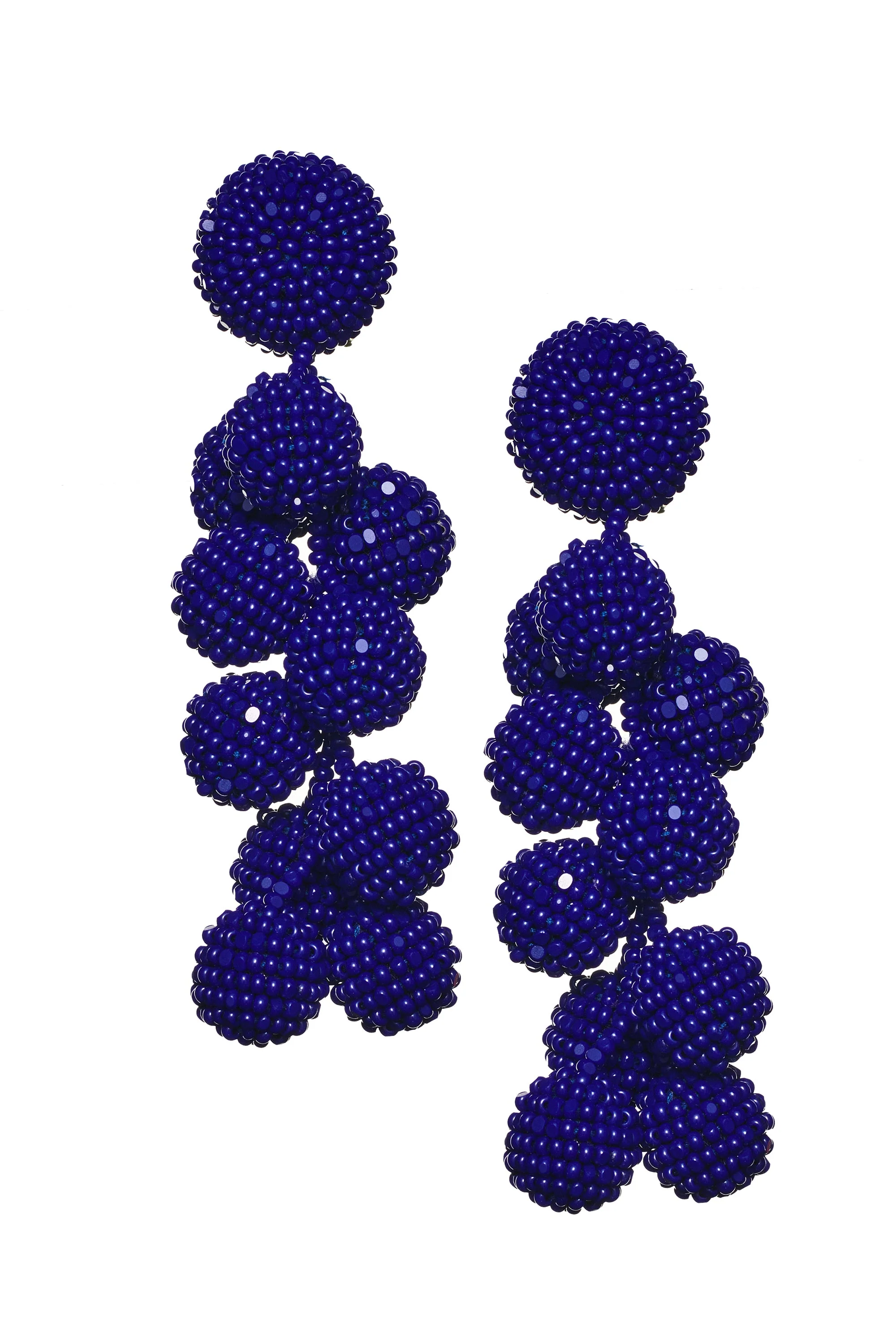 COCONUTS EARRINGS - IMPERIAL BLUE - Image 2