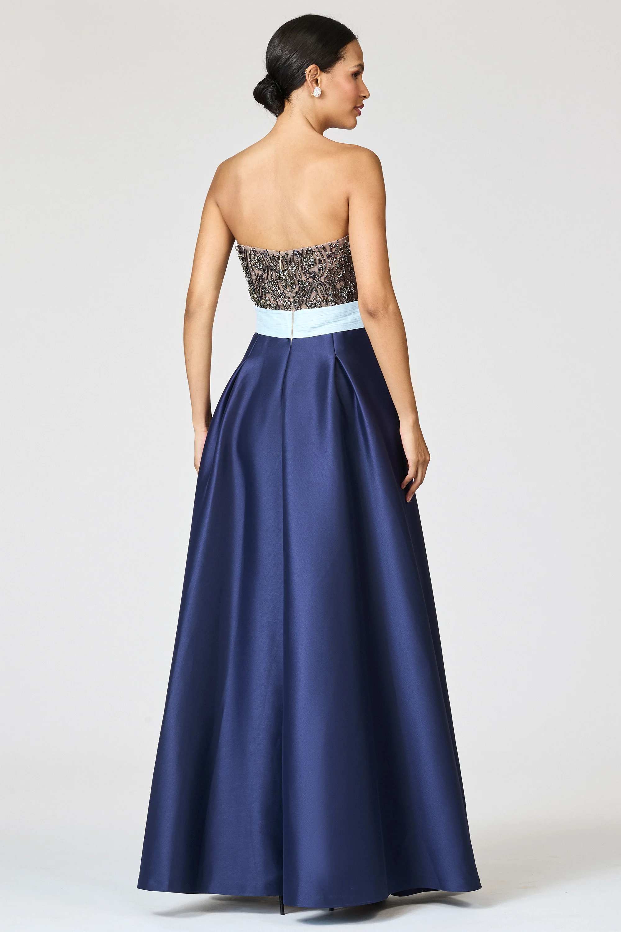 COLETTE GOWN - SILVER/NIGHT SKY - Image 5