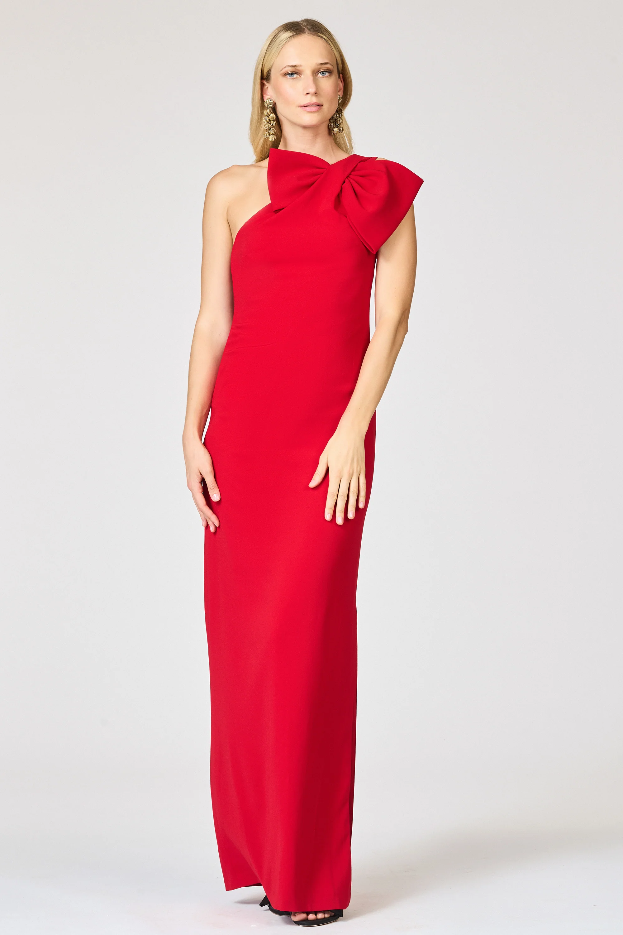 COSETTE GOWN - CARDINAL - FINAL SALE - Image 2