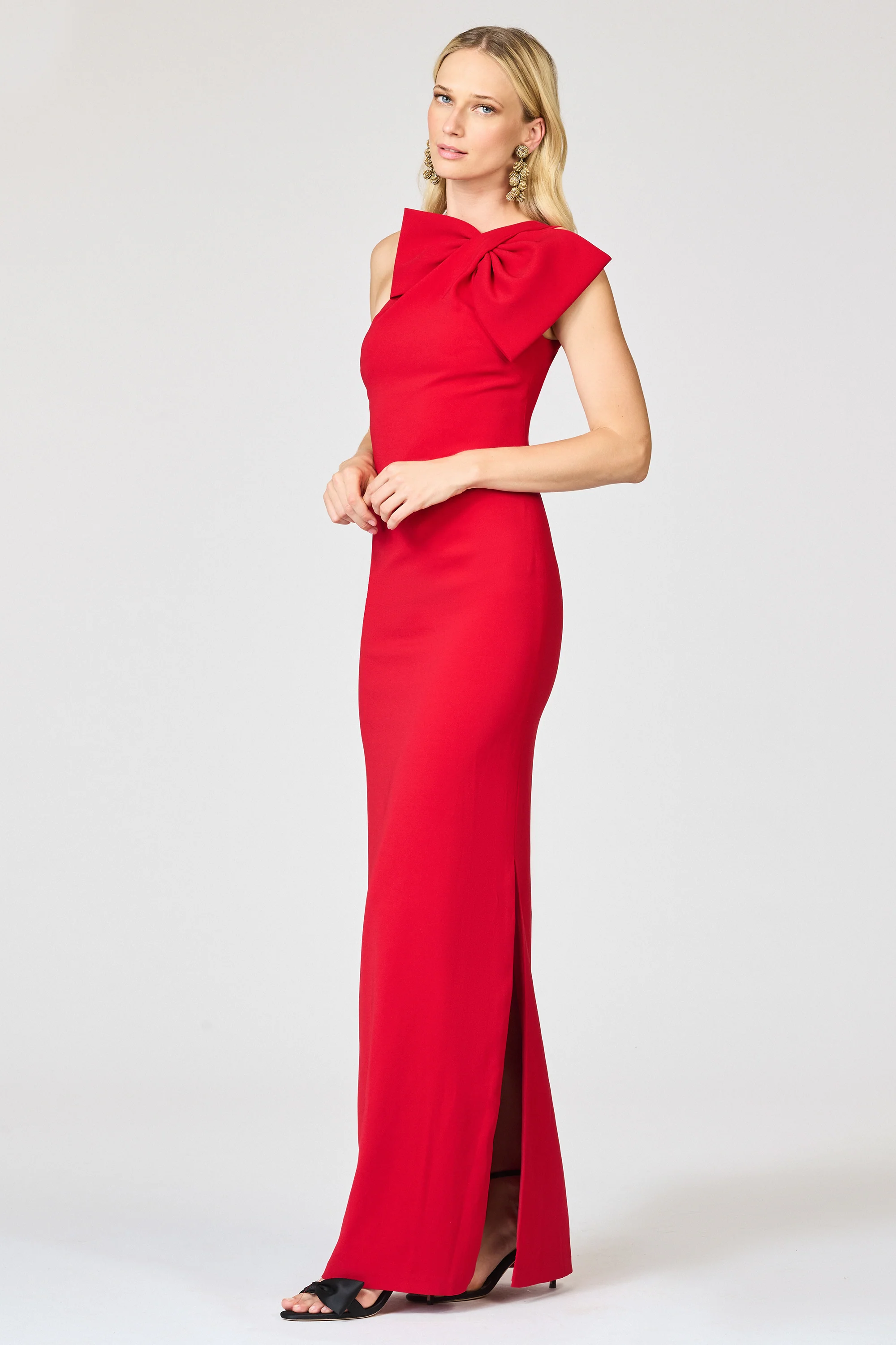 COSETTE GOWN - CARDINAL - FINAL SALE - Image 3