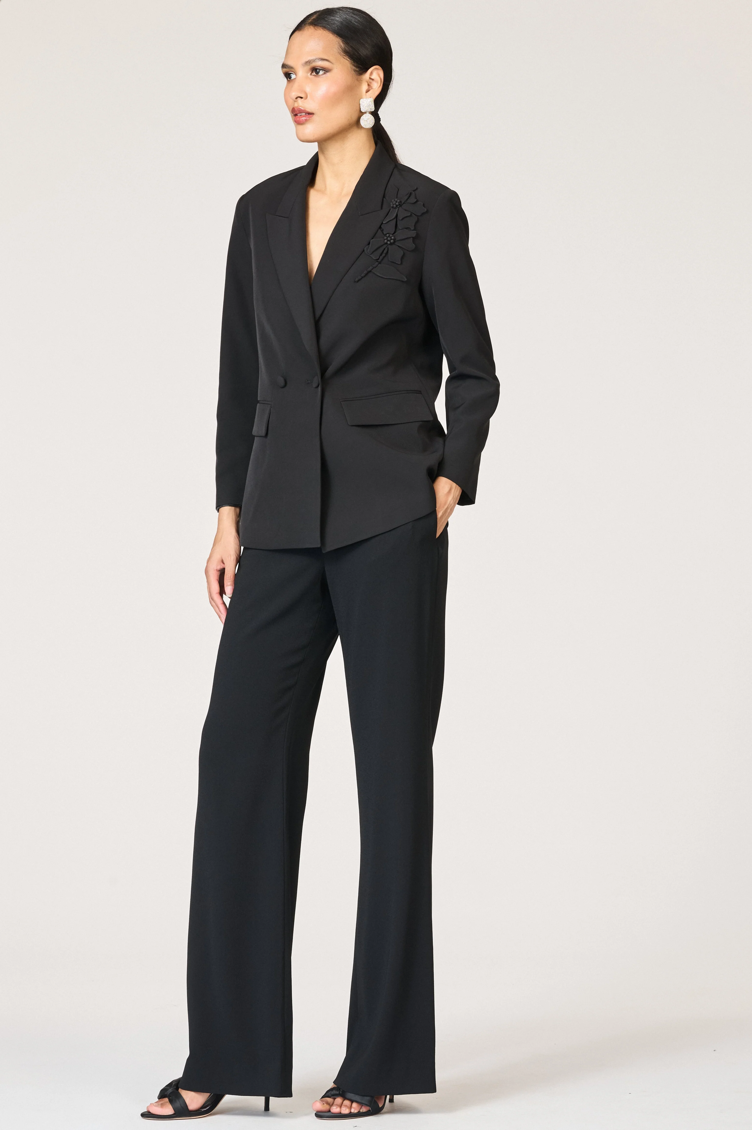 CRAWFORD BLAZER - BLACK - Image 3