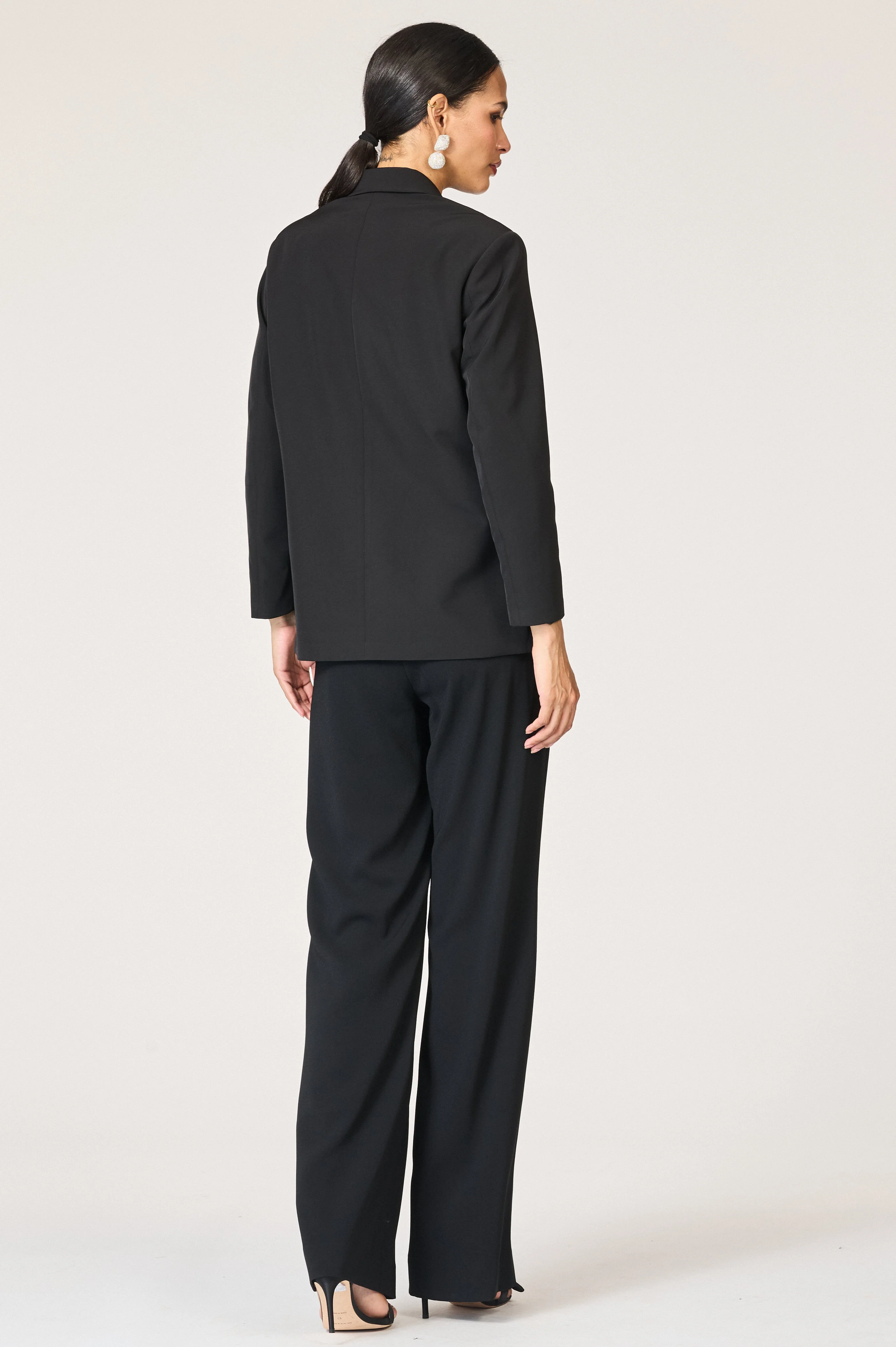 CRAWFORD BLAZER - BLACK - Image 4