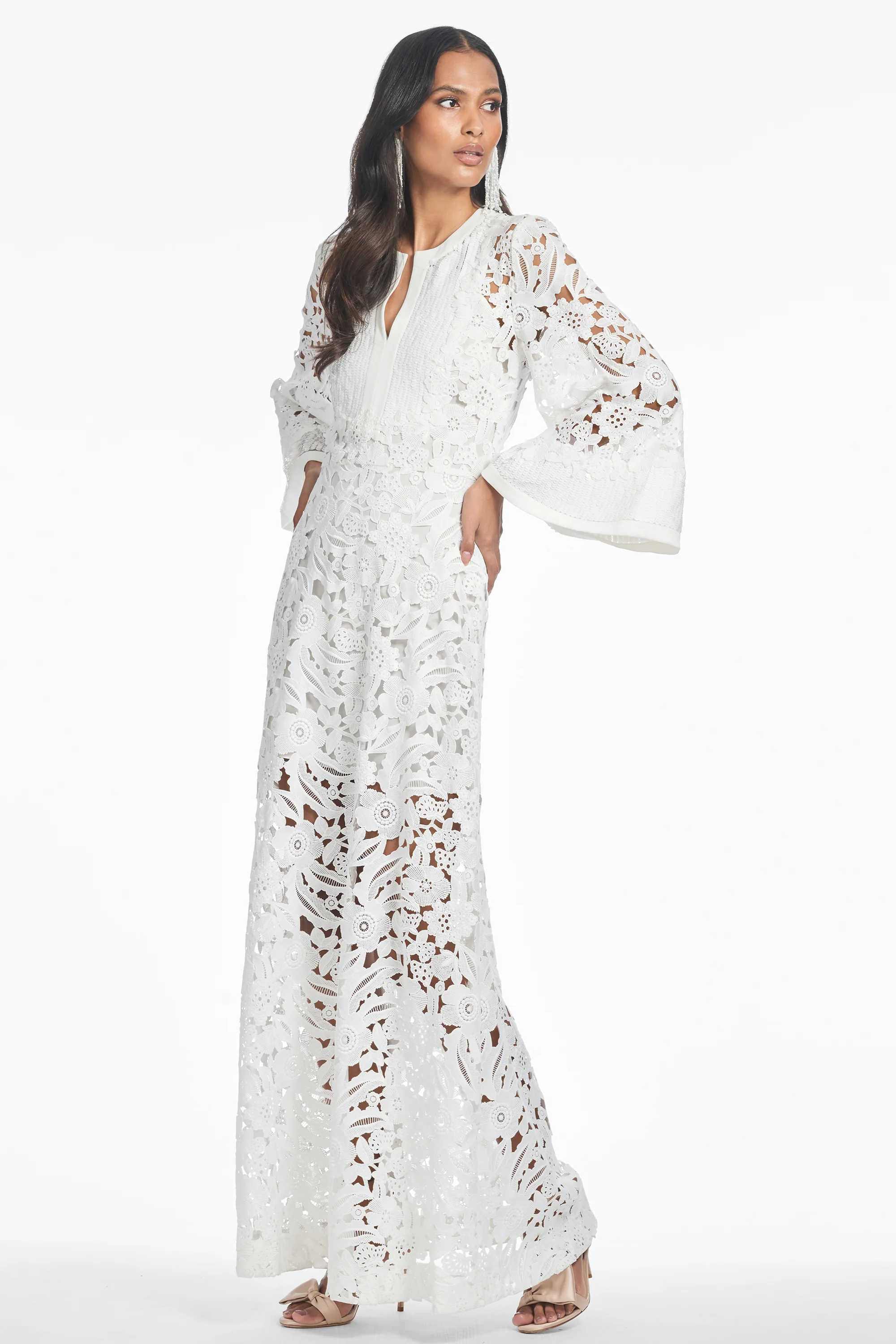 CYNTHIA GOWN - WHITE - FINAL SALE - Image 5