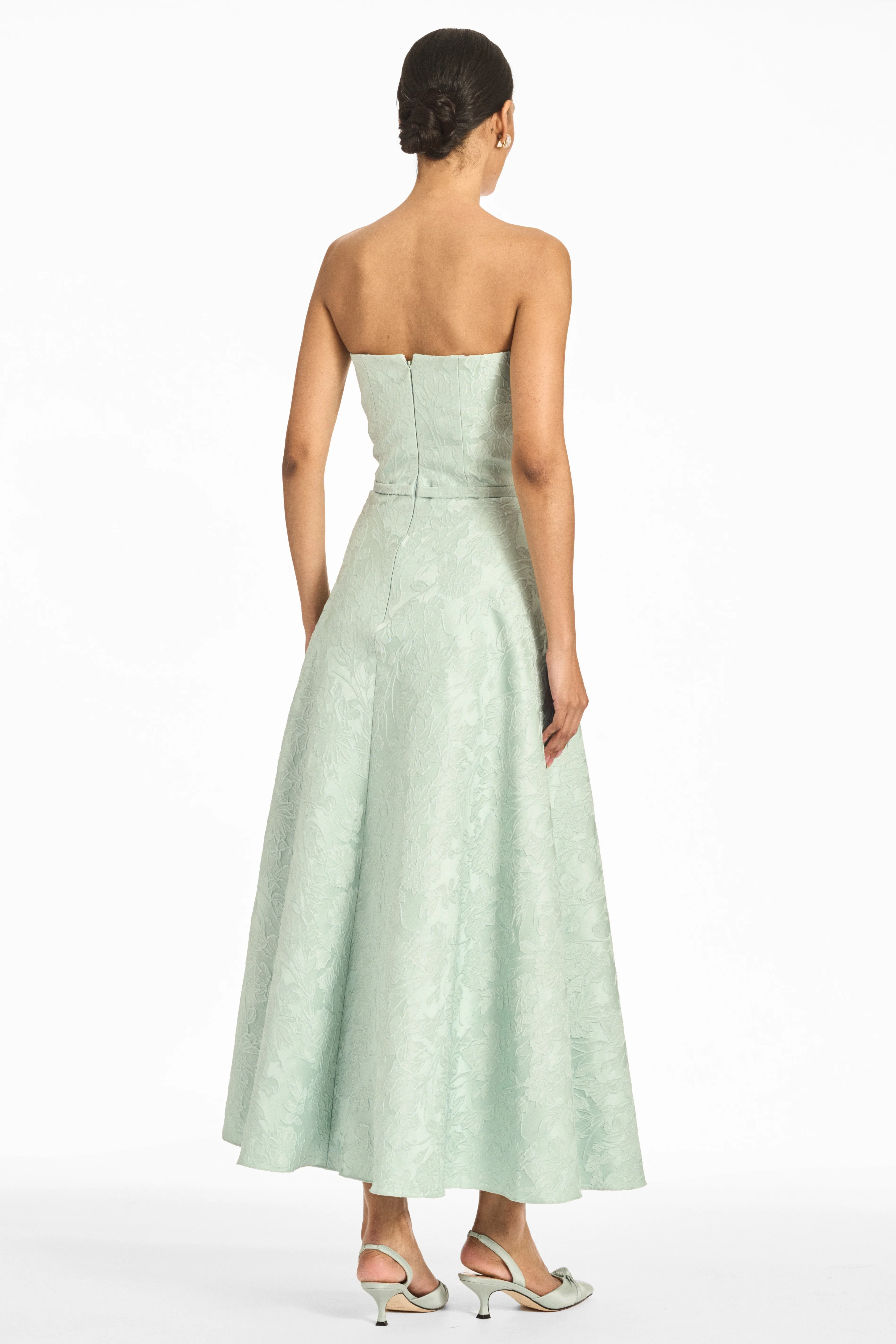 DARIAN DRESS - CELADON - Image 4