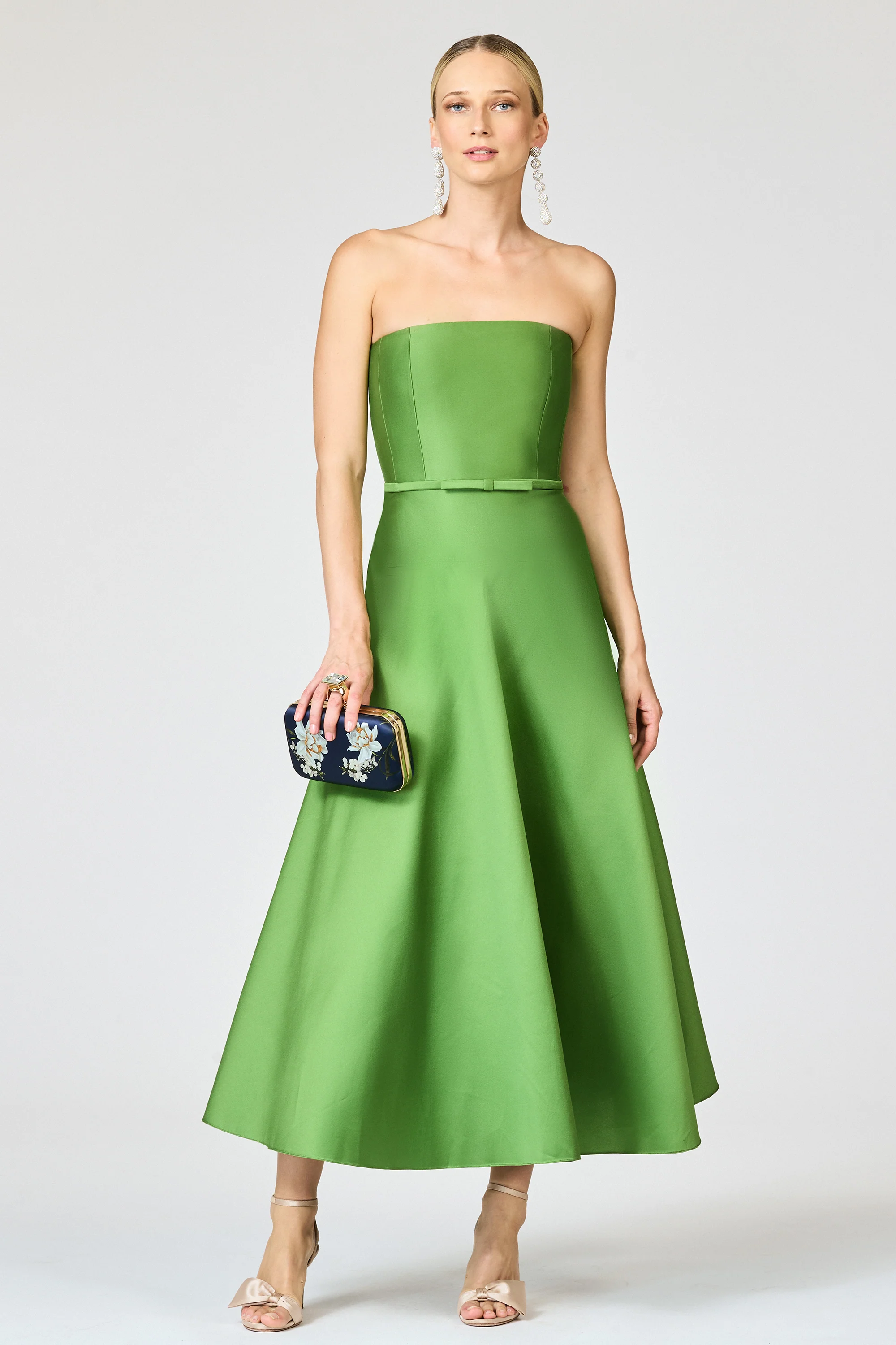 DARIAN DRESS - GREEN GARNET - Image 4