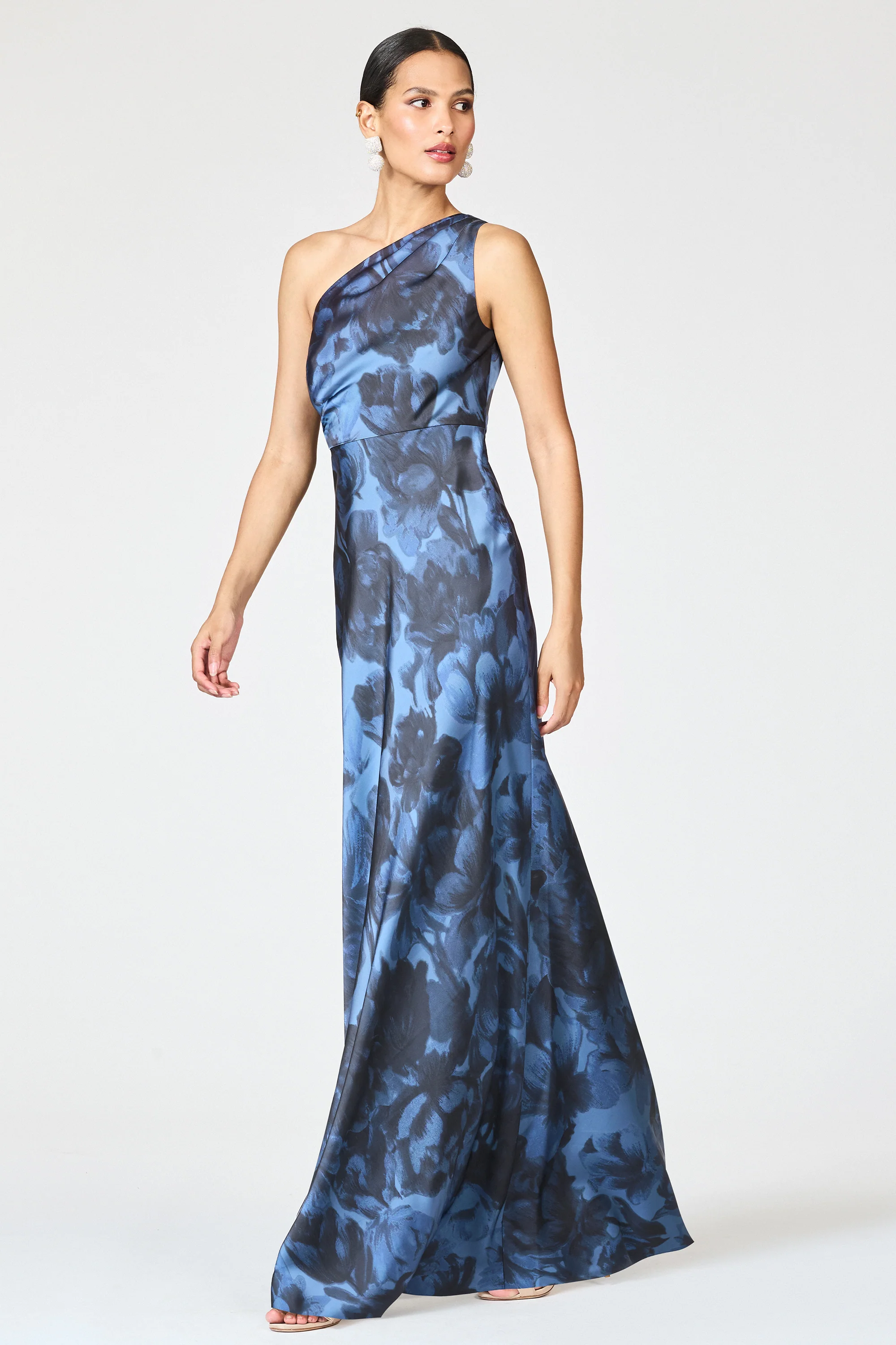 DELPHINE GOWN - DEEP OCEAN BOUQUET - Image 2