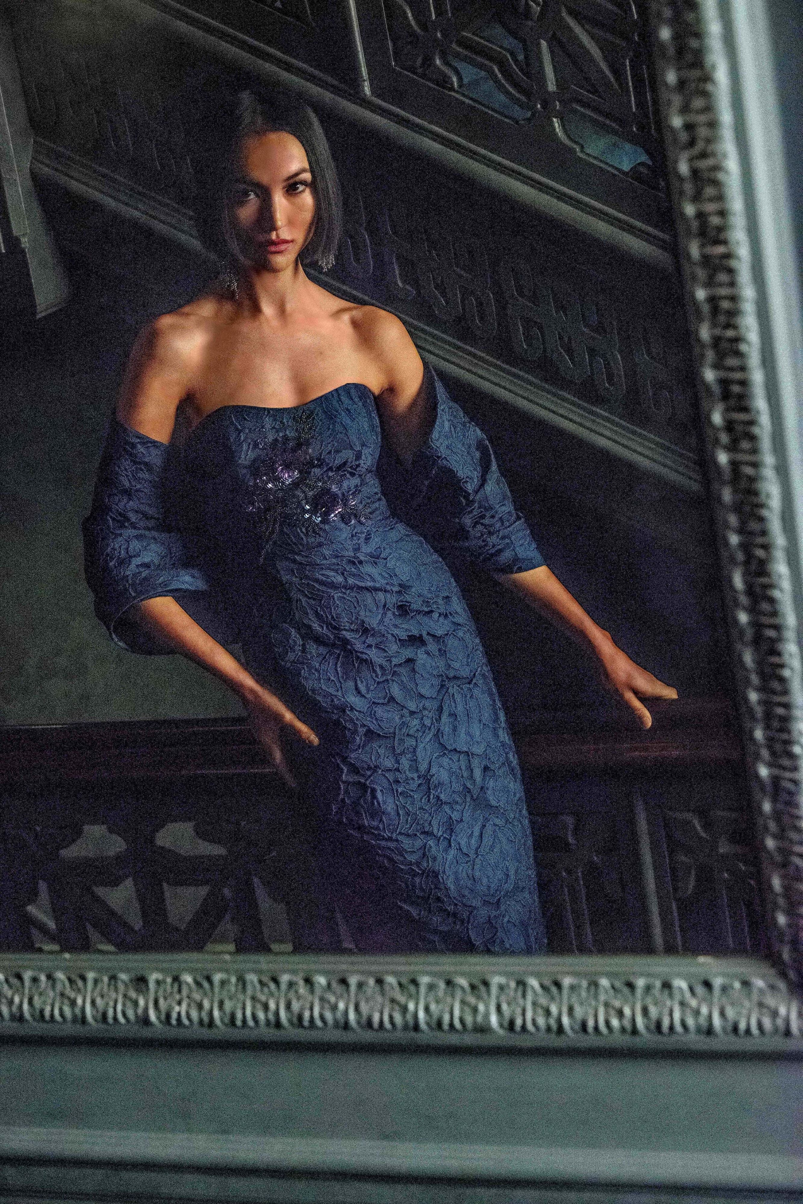 EDIE GOWN - MIDNIGHT - FINAL SALE - Image 5