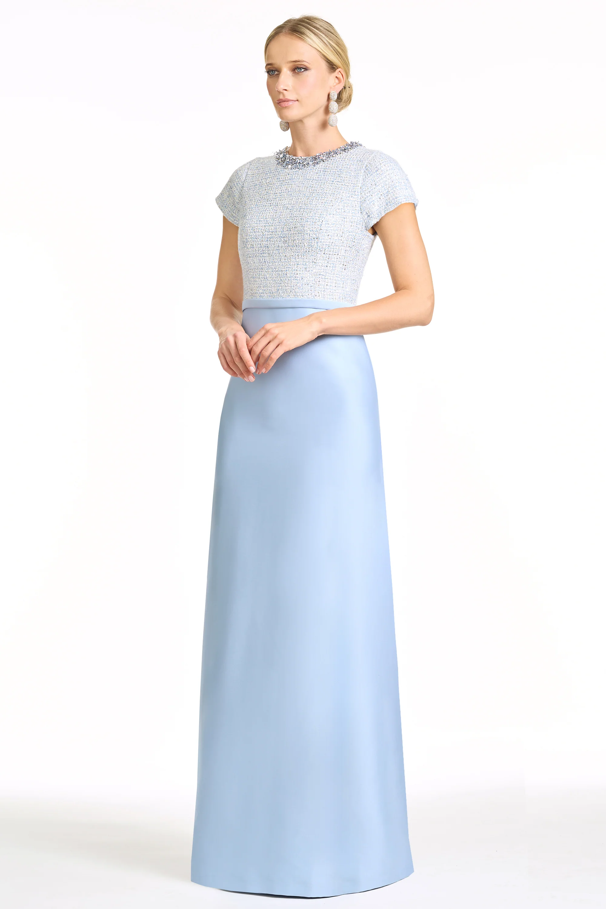 EMBELLISHED ASPEN GOWN - GLACIAL BLUE - Image 2