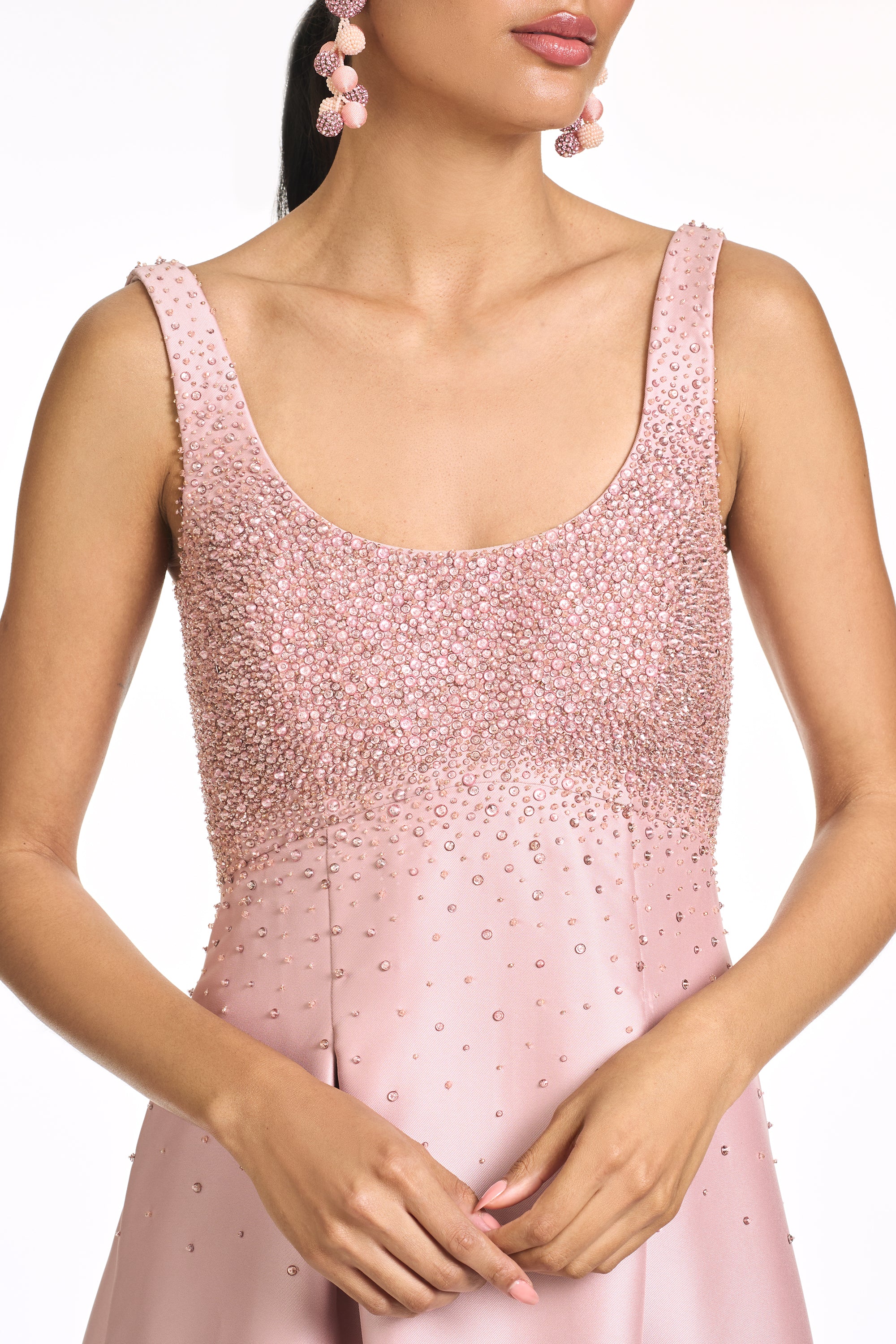 EMBELLISHED AURORA GOWN - ROSE QUARTZ - Image 3