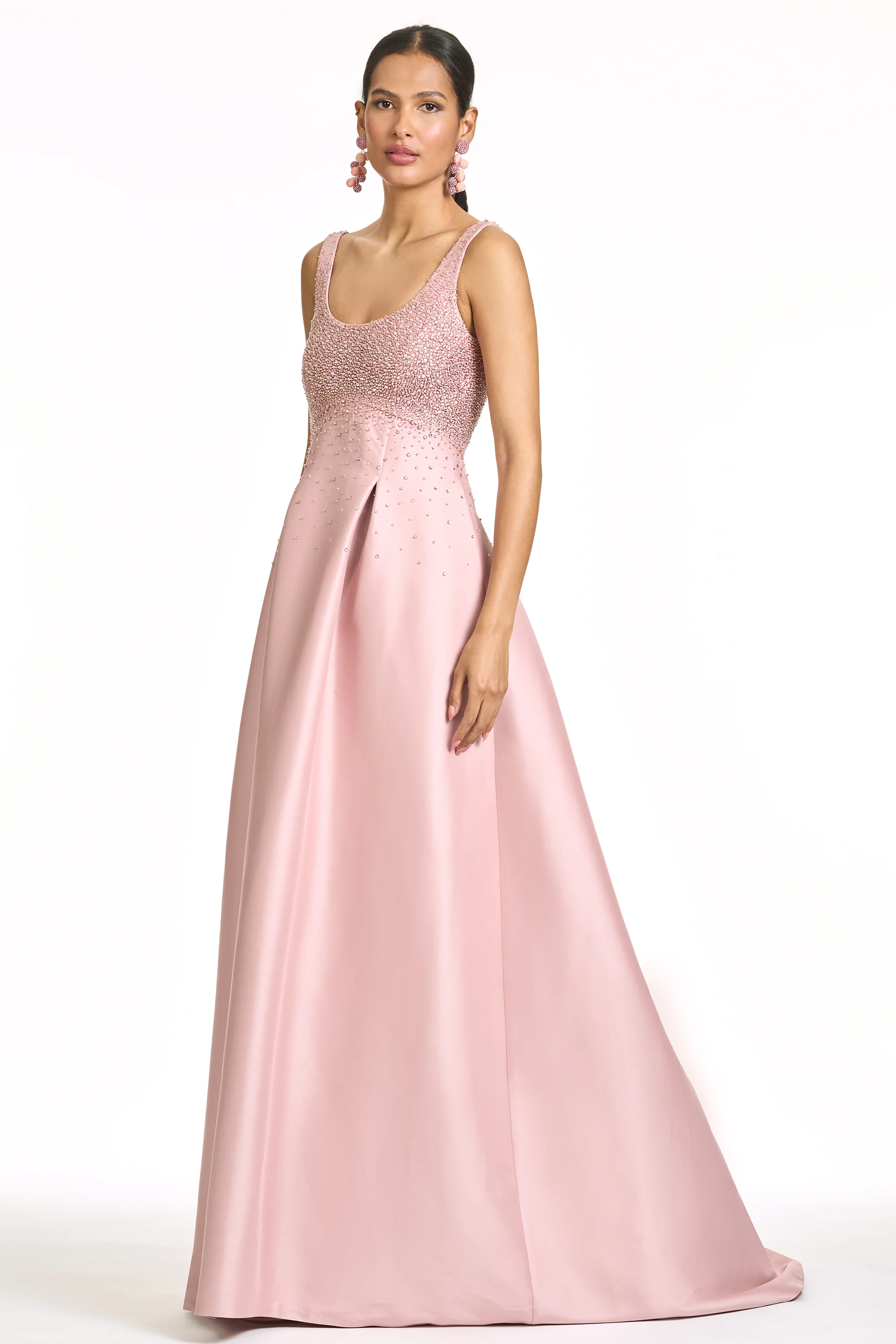 EMBELLISHED AURORA GOWN - ROSE QUARTZ - Image 6