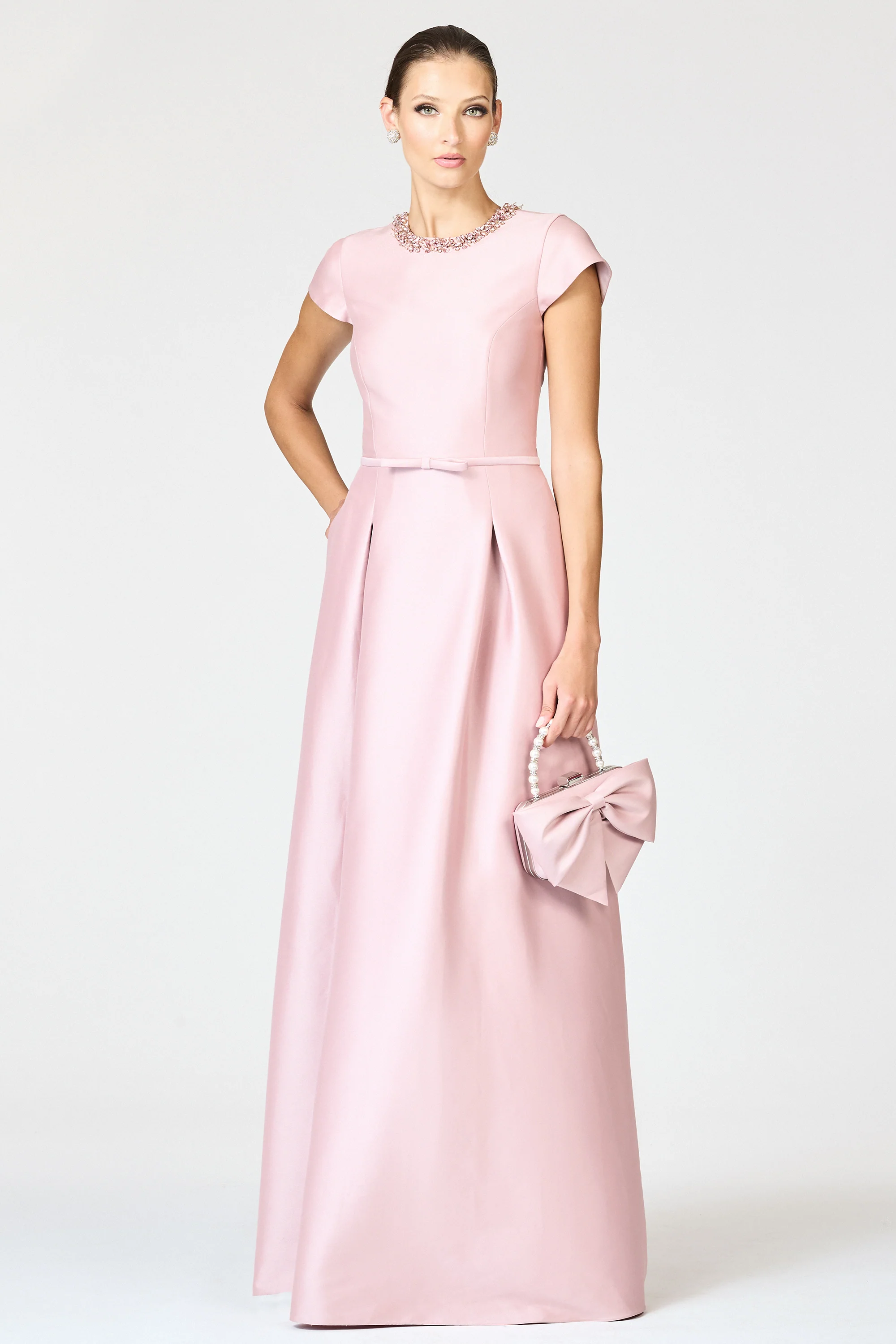 EMBELLISHED BLYTHE GOWN - ROSE QUARTZ - Image 4