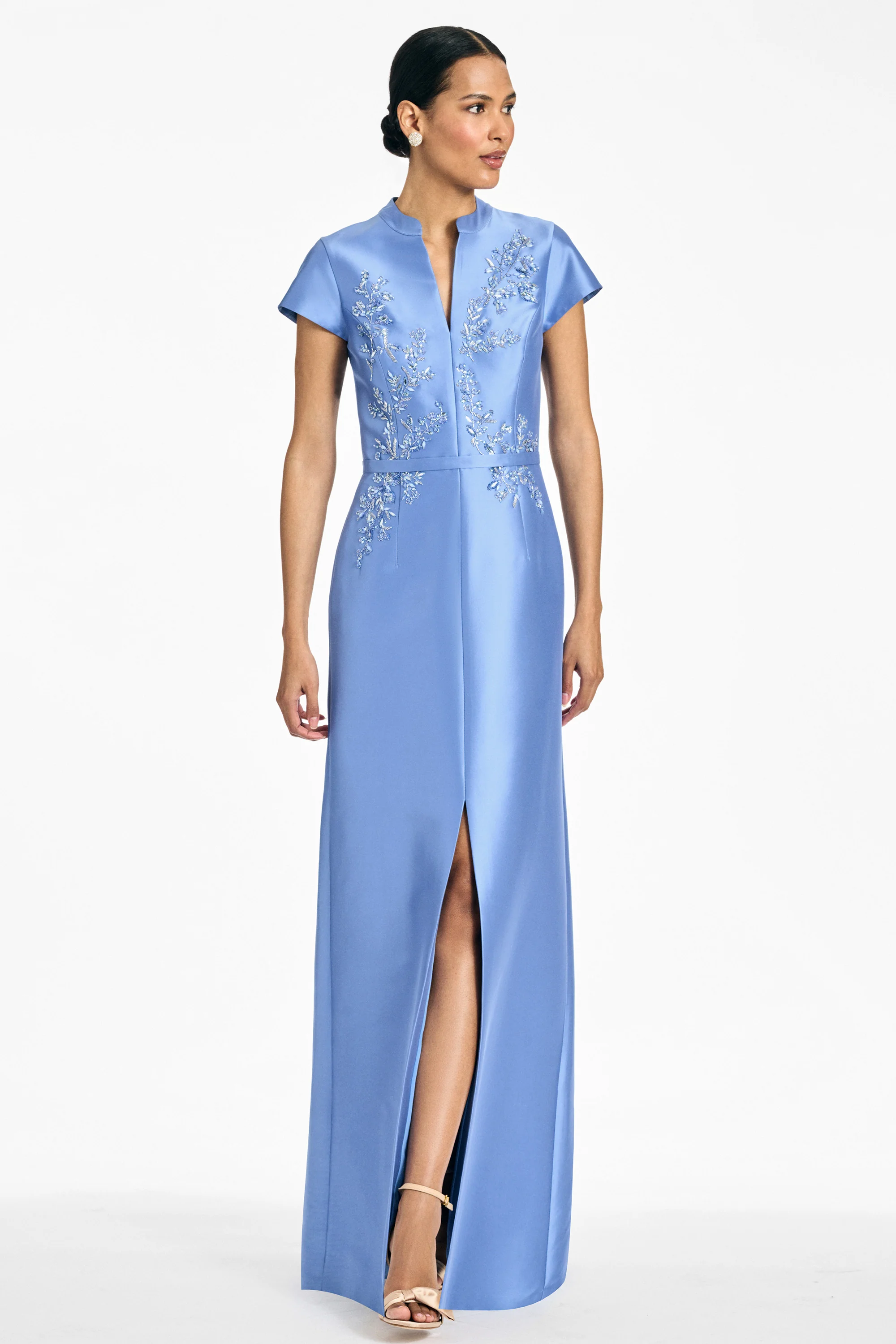 EMBELLISHED CHARLOTTE GOWN - OPAL - Image 4