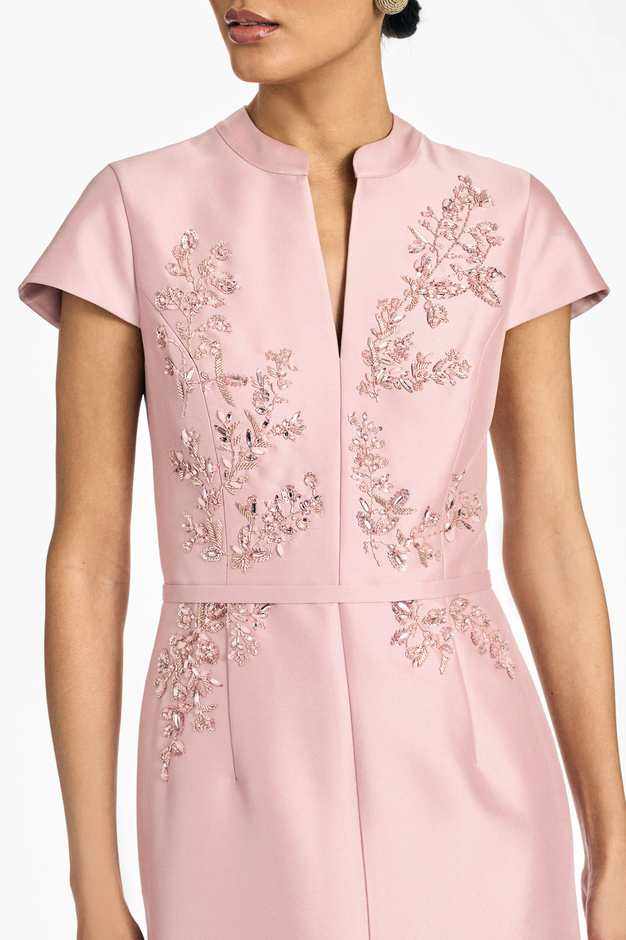 EMBELLISHED CHARLOTTE GOWN - ROSE QUARTZ - Image 3